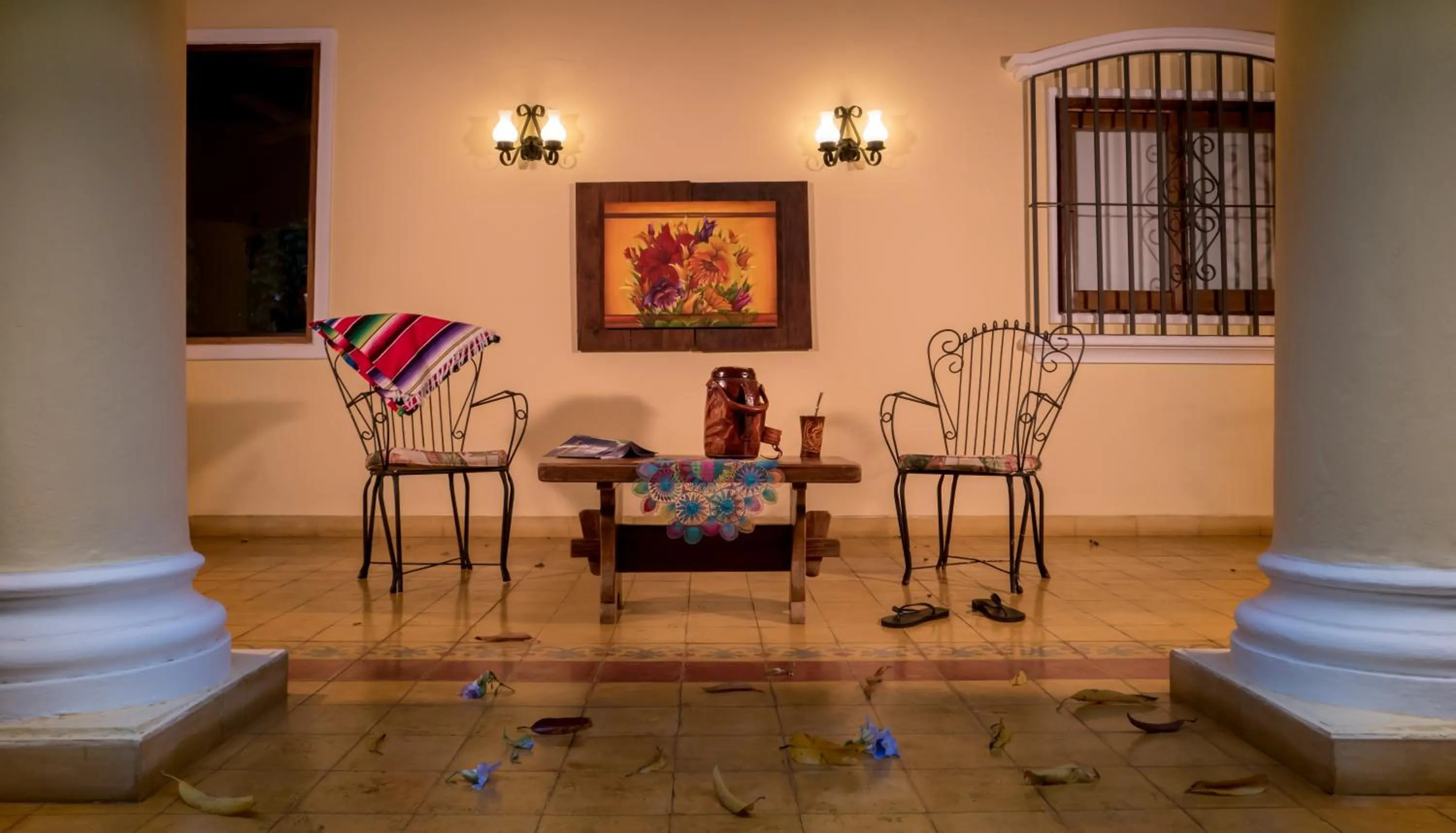 Area and facilities in La Casona Hotel Boutique
