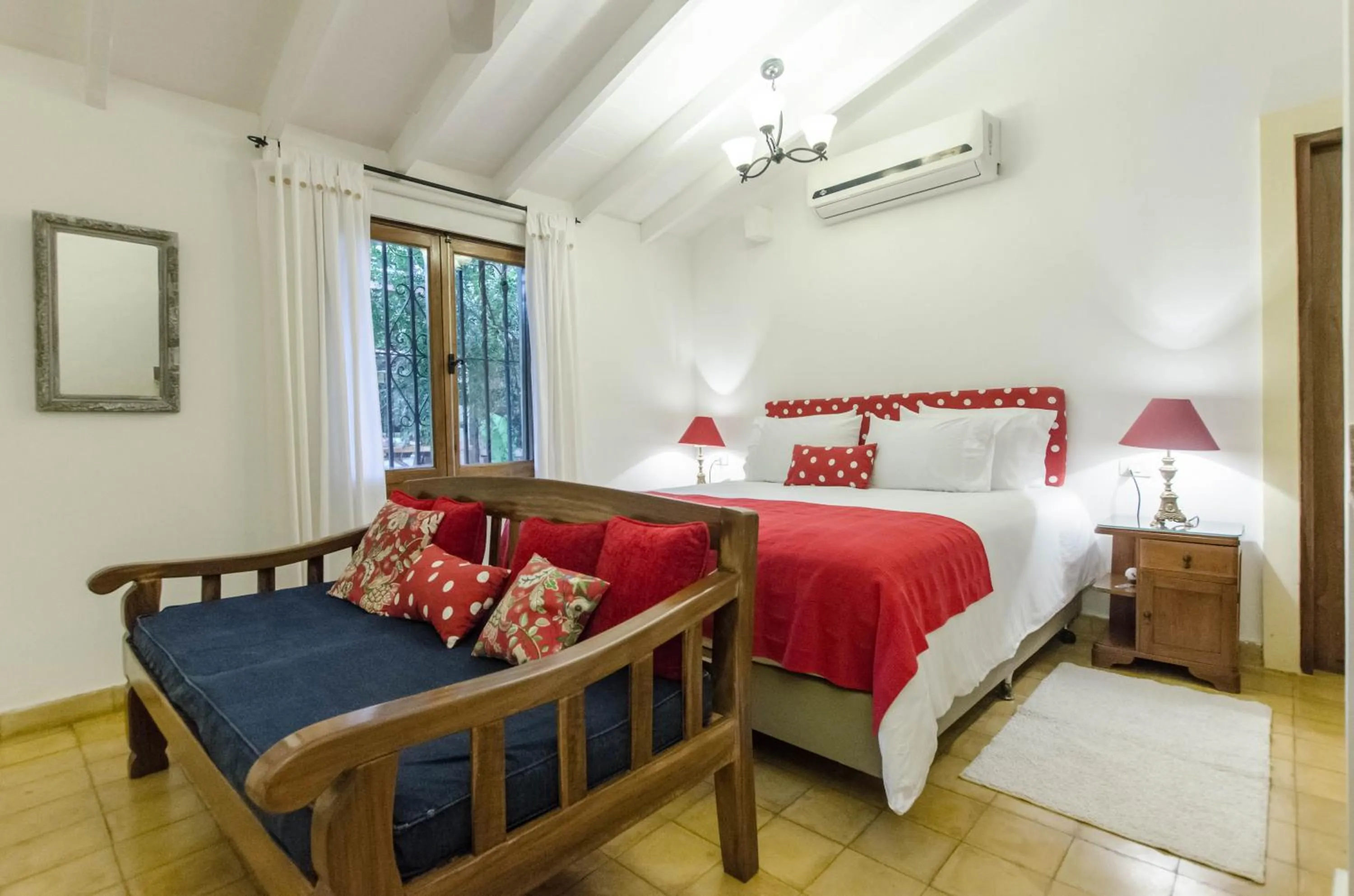 Bed in La Casona Hotel Boutique