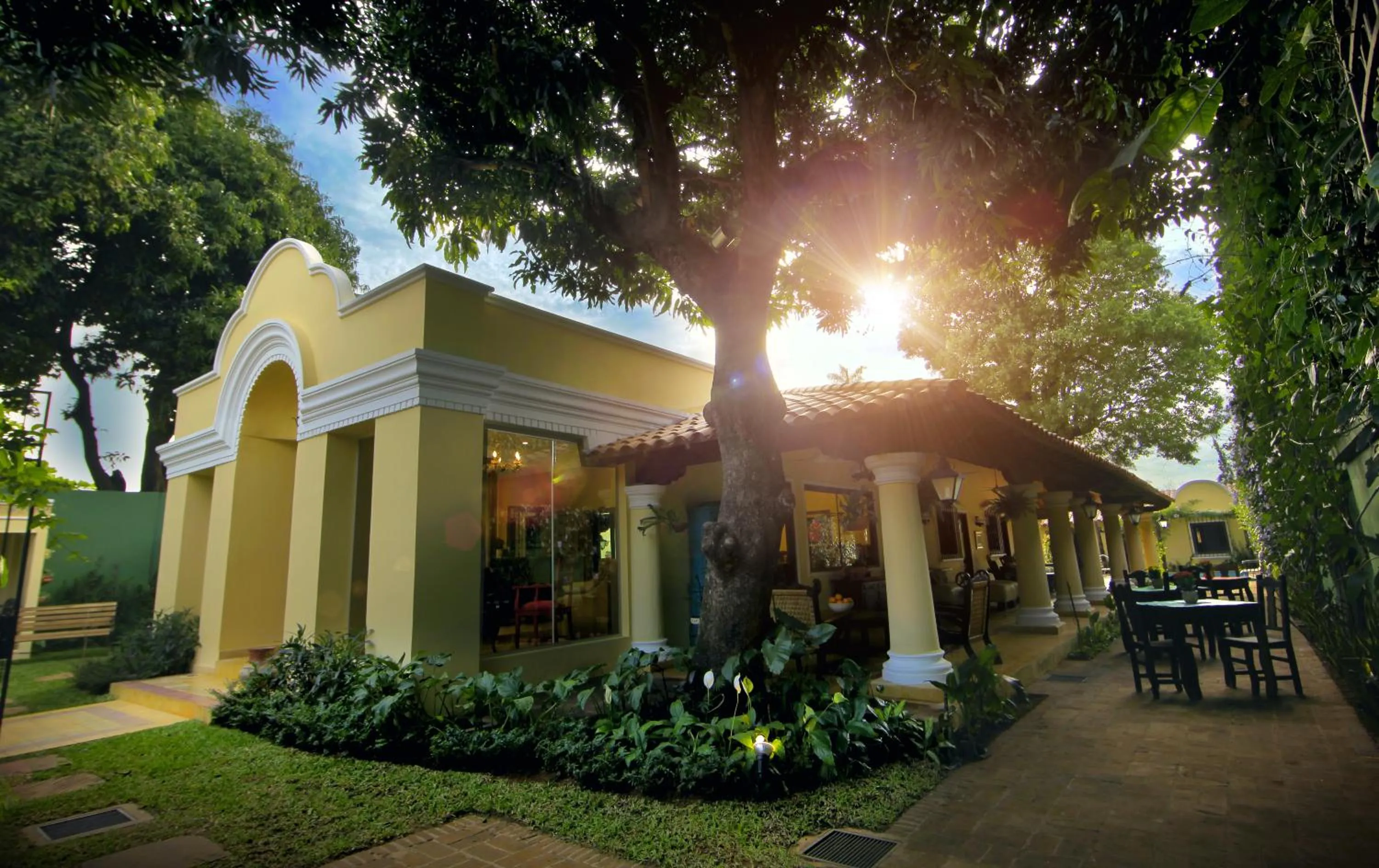 Patio in La Casona Hotel Boutique