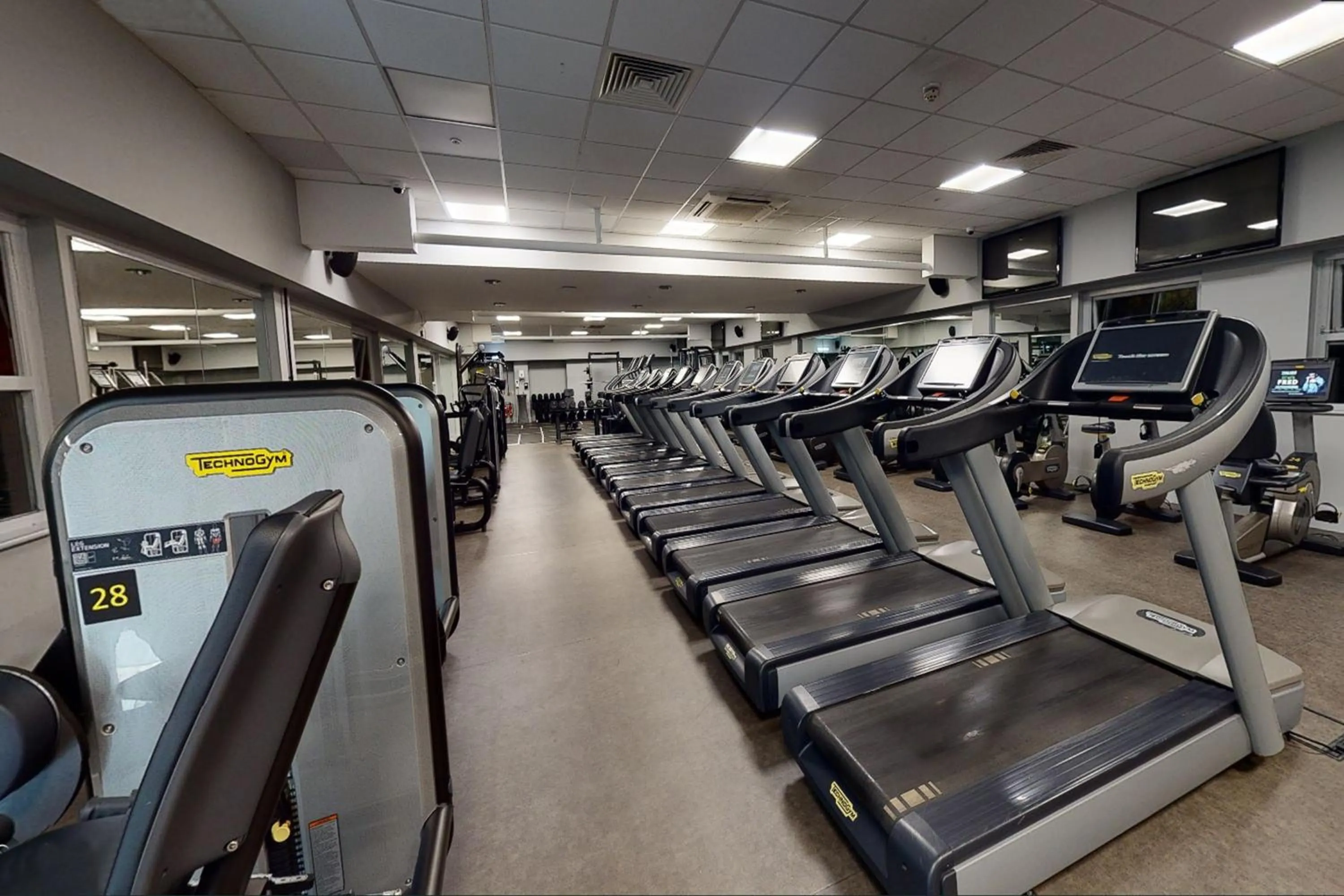 Fitness centre/facilities in Village Hotel Chester St David's