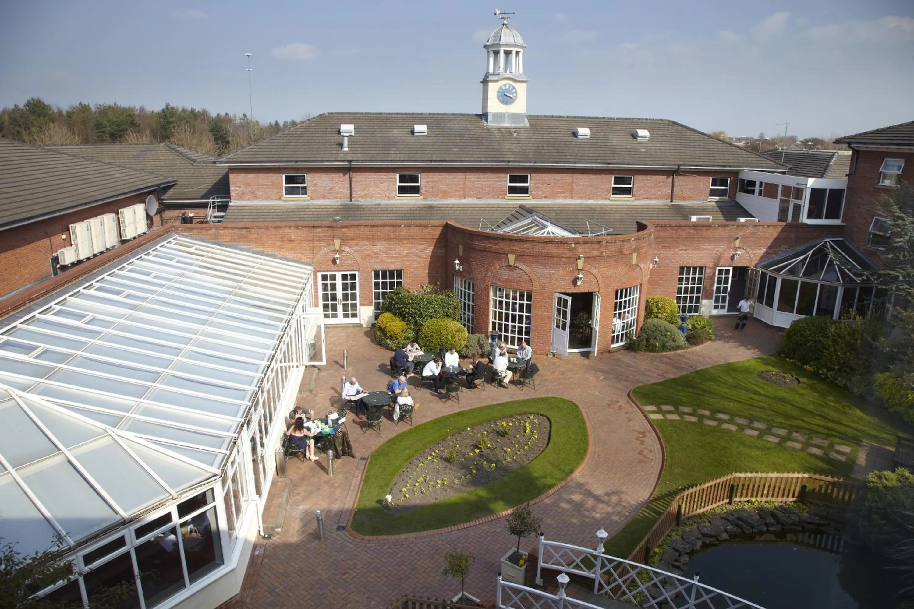 Facade/entrance in Village Hotel Chester St David's
