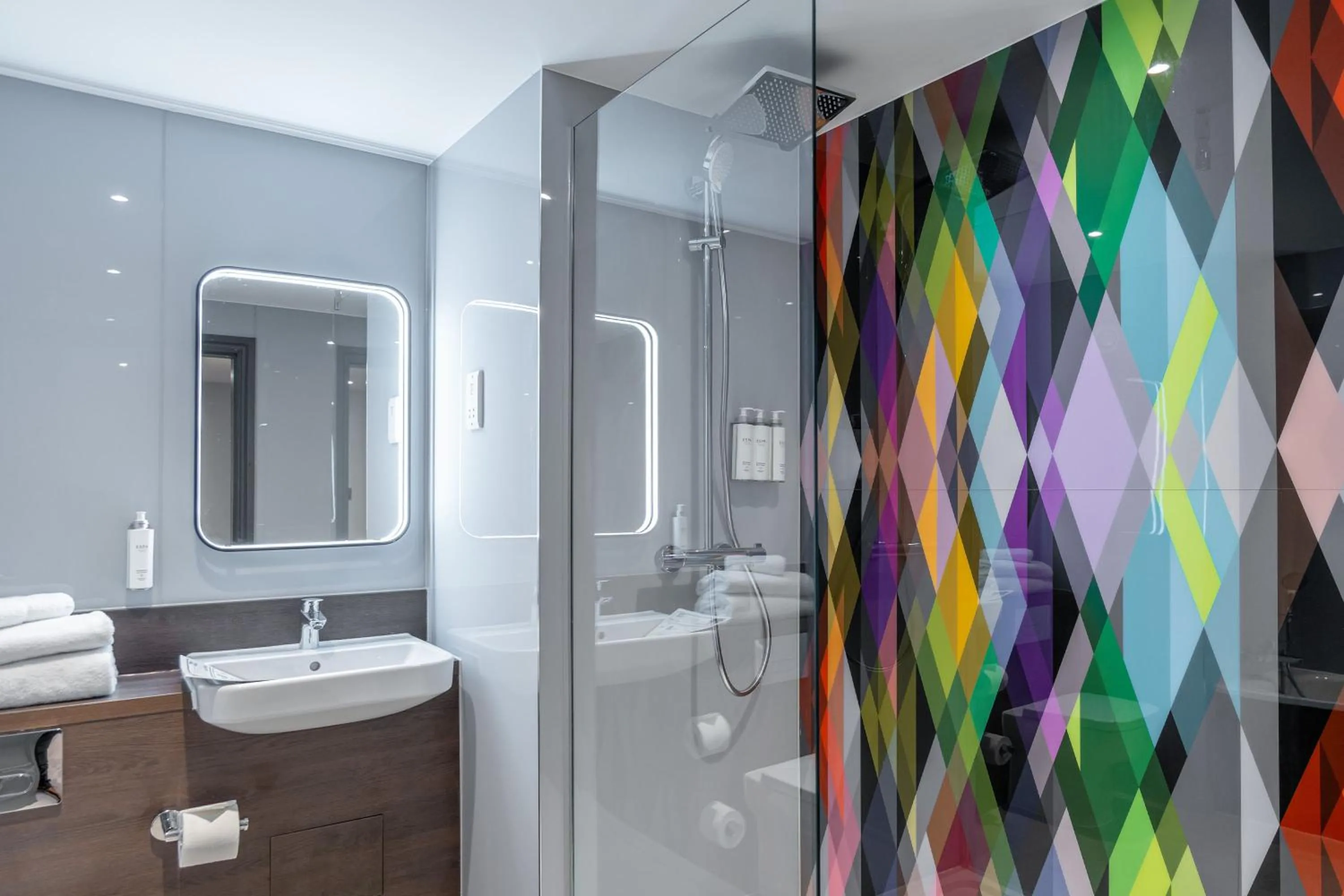 Bathroom in Village Hotel Chester St David's