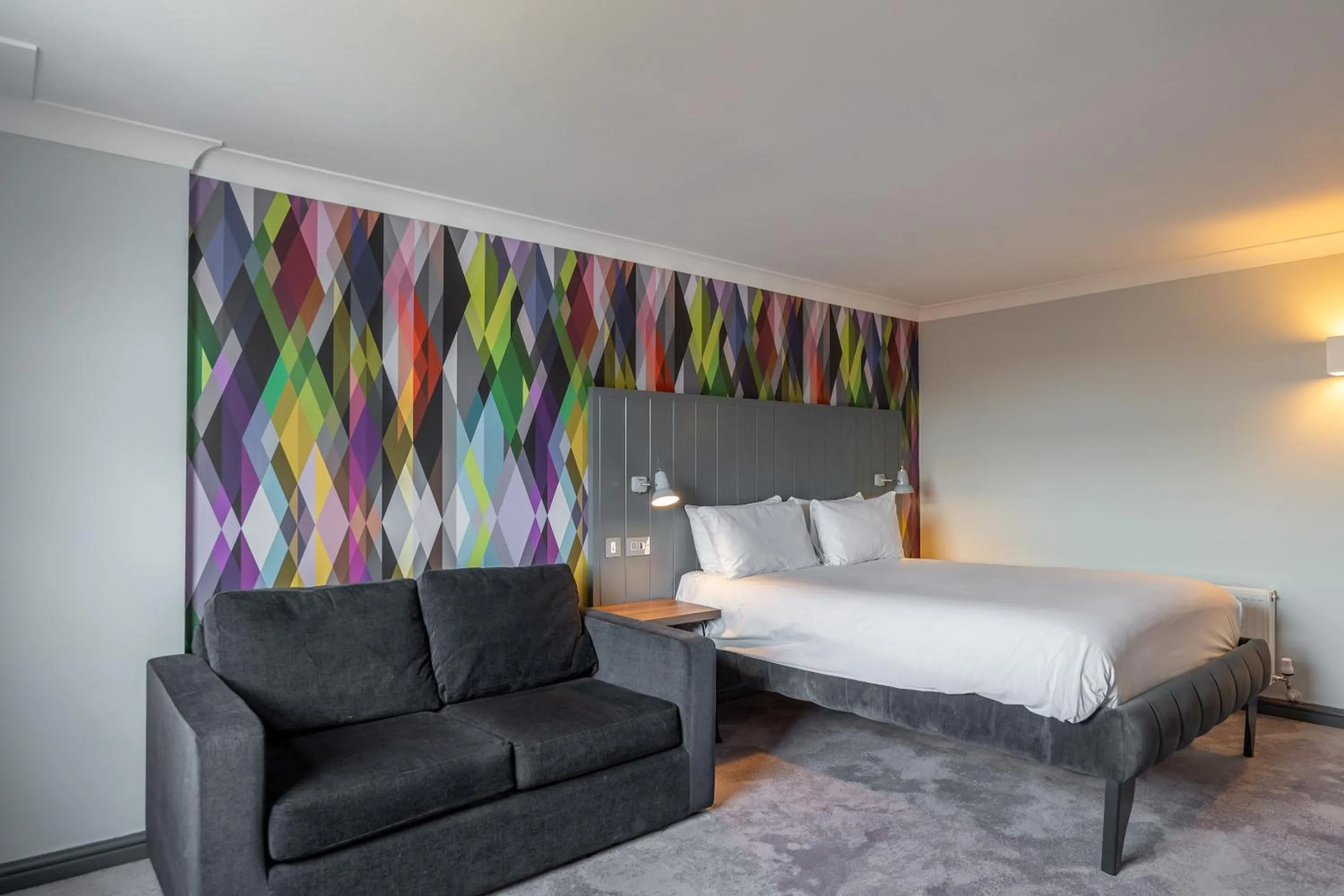 Bedroom, Bed in Village Hotel Chester St David's