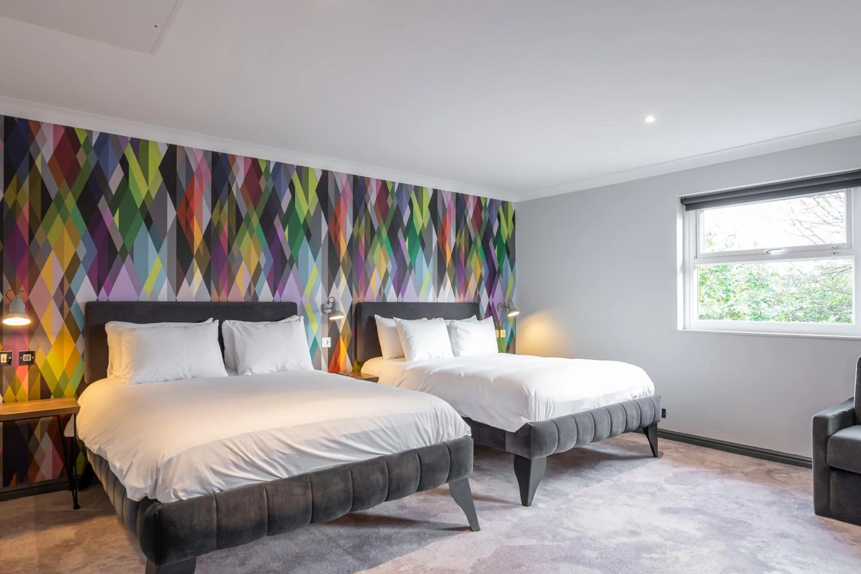 Bedroom, Bed in Village Hotel Chester St David's