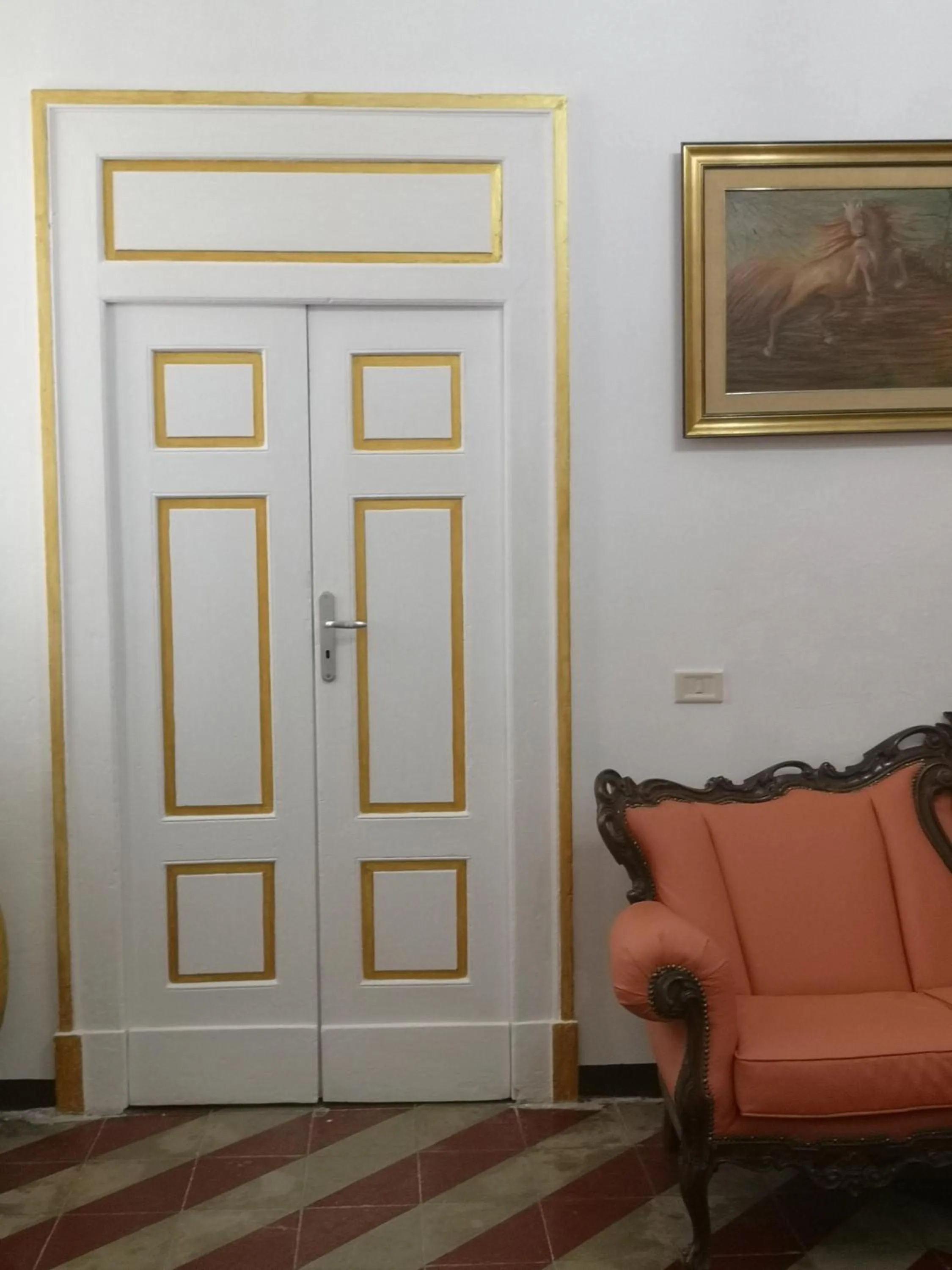 Lobby or reception in B&B Palazzo Antonelli