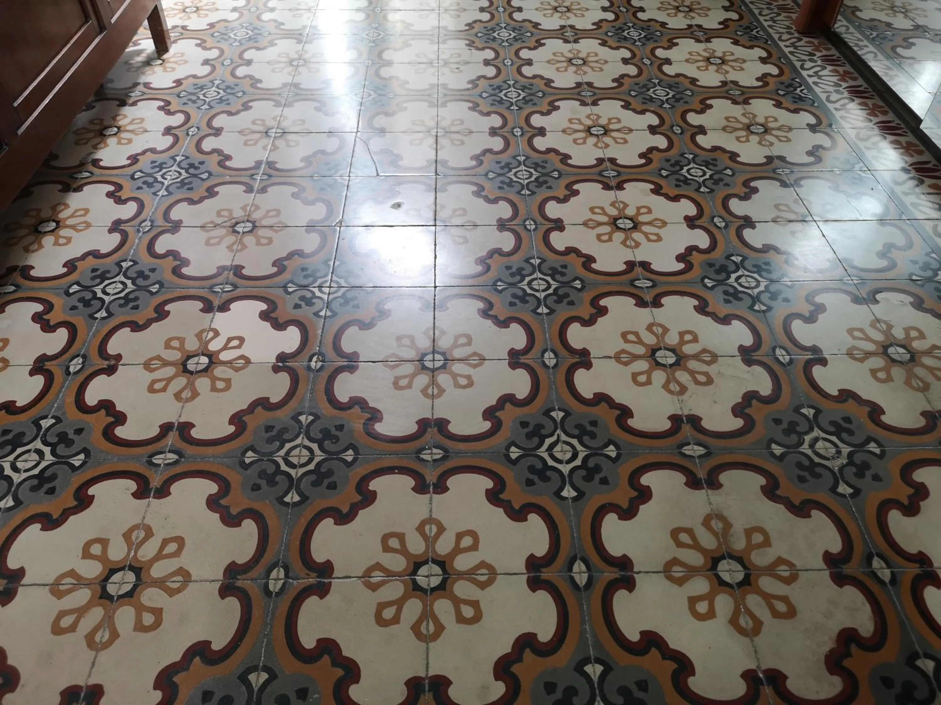 Decorative detail in B&B Palazzo Antonelli