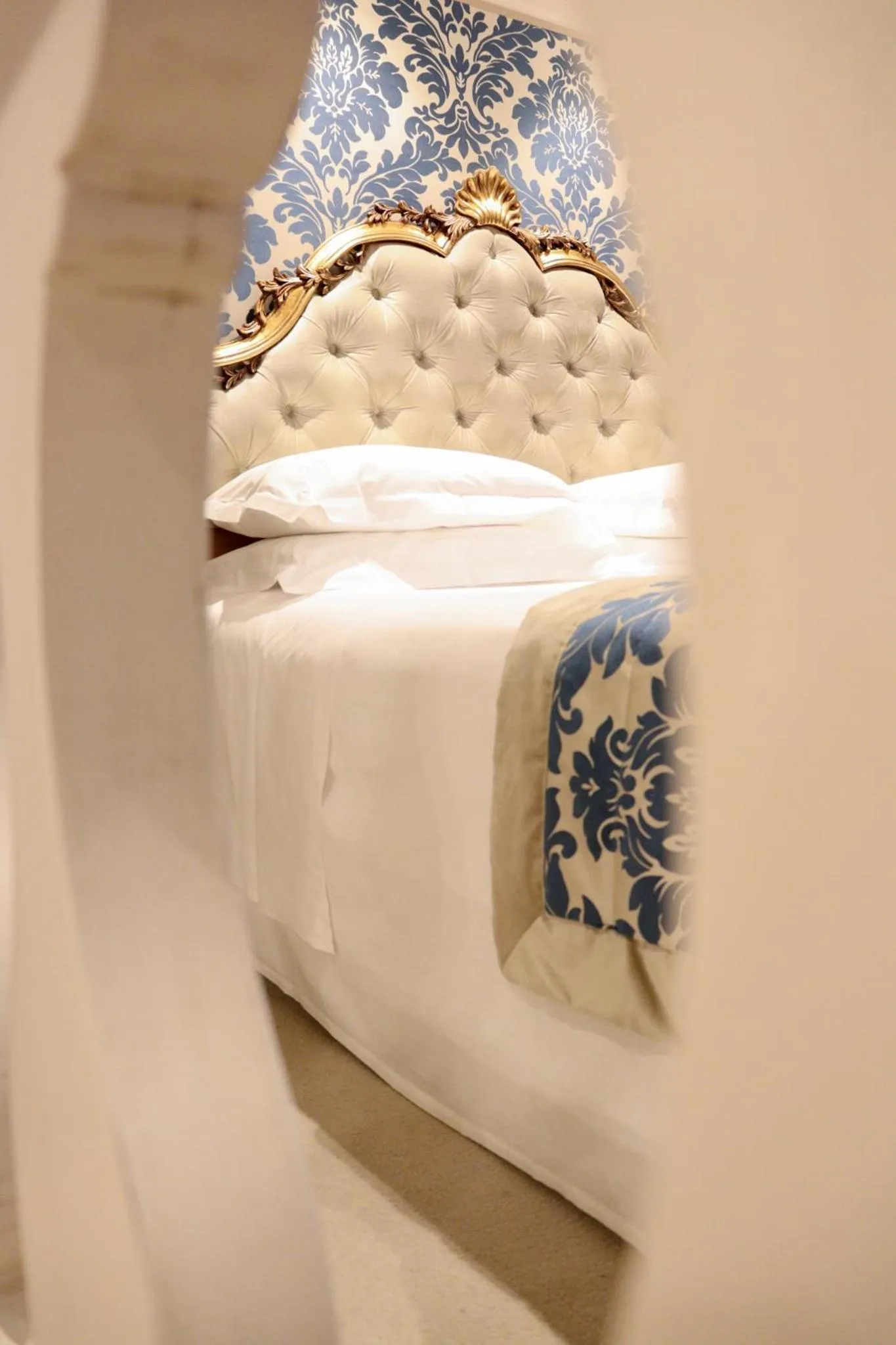 Bed in Hotel Ai Cavalieri di Venezia