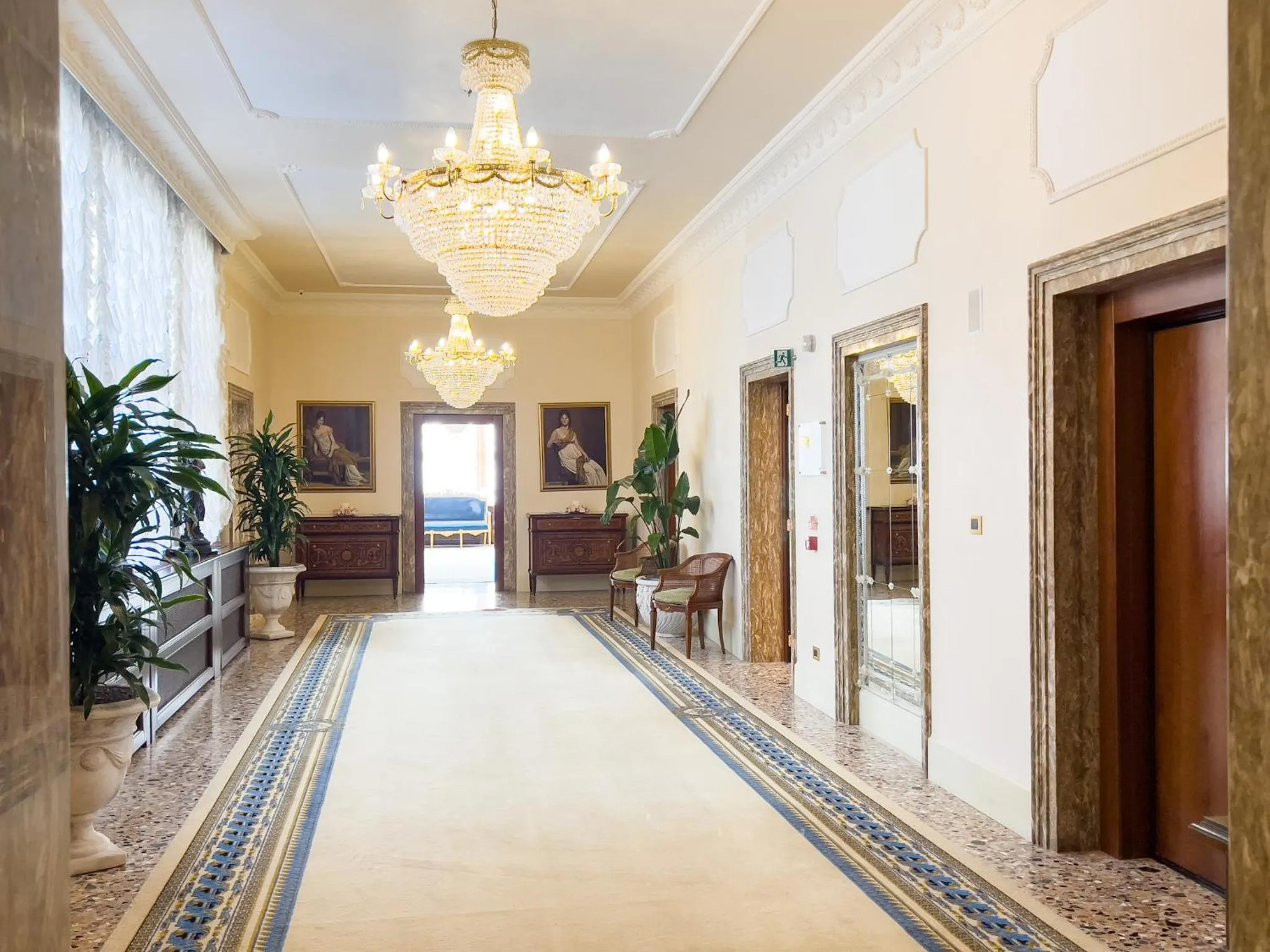 Decorative detail in Hotel Ai Cavalieri di Venezia