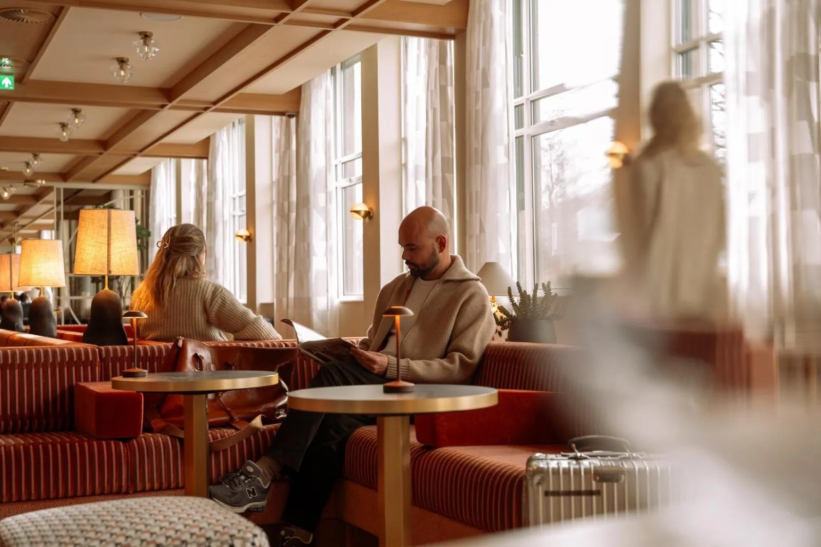 Lobby or reception in De Plesman Hotel The Hague