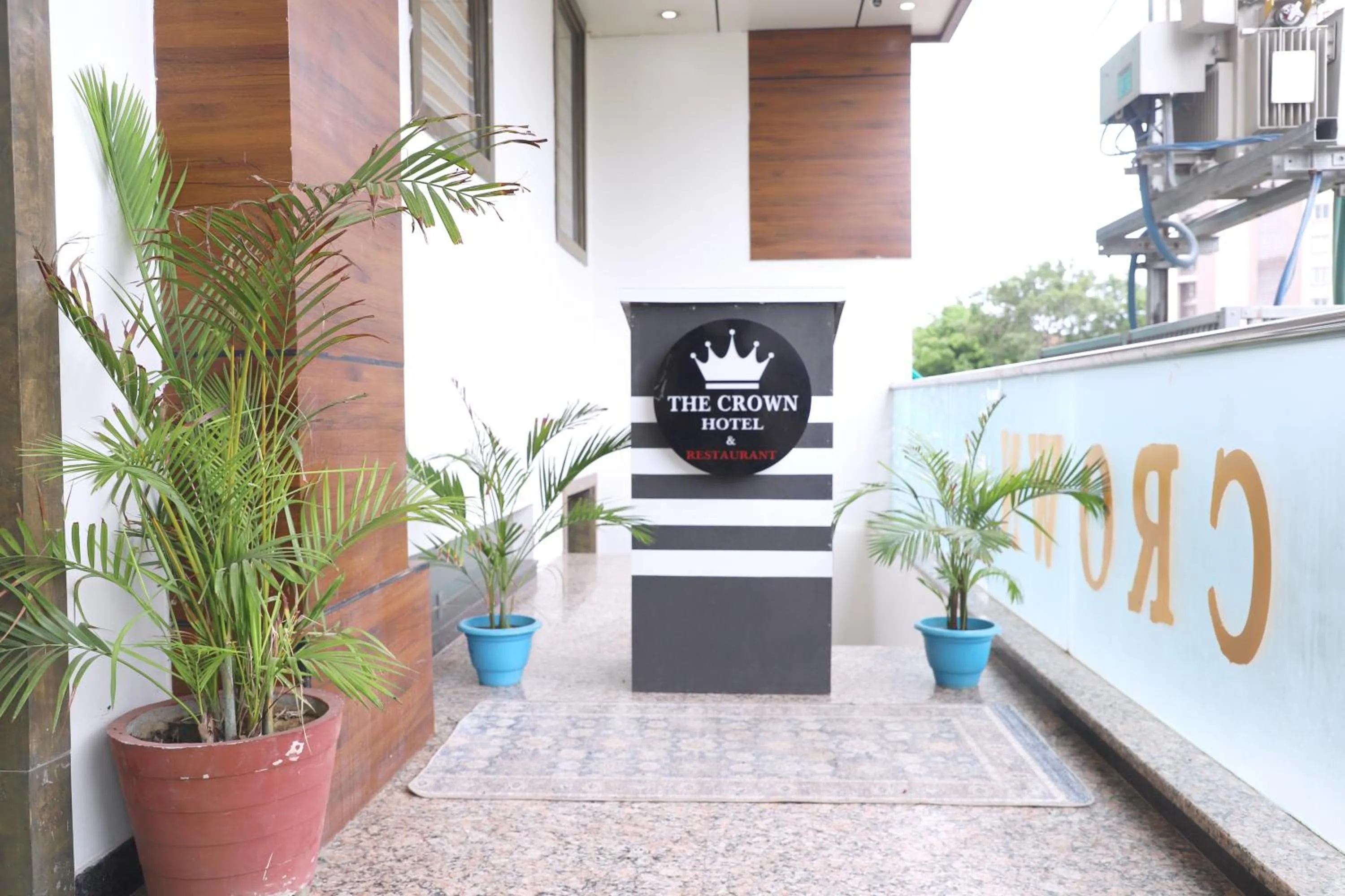 Property logo or sign in The Crown Hotel Agra near Taj Mahal & Restaurant