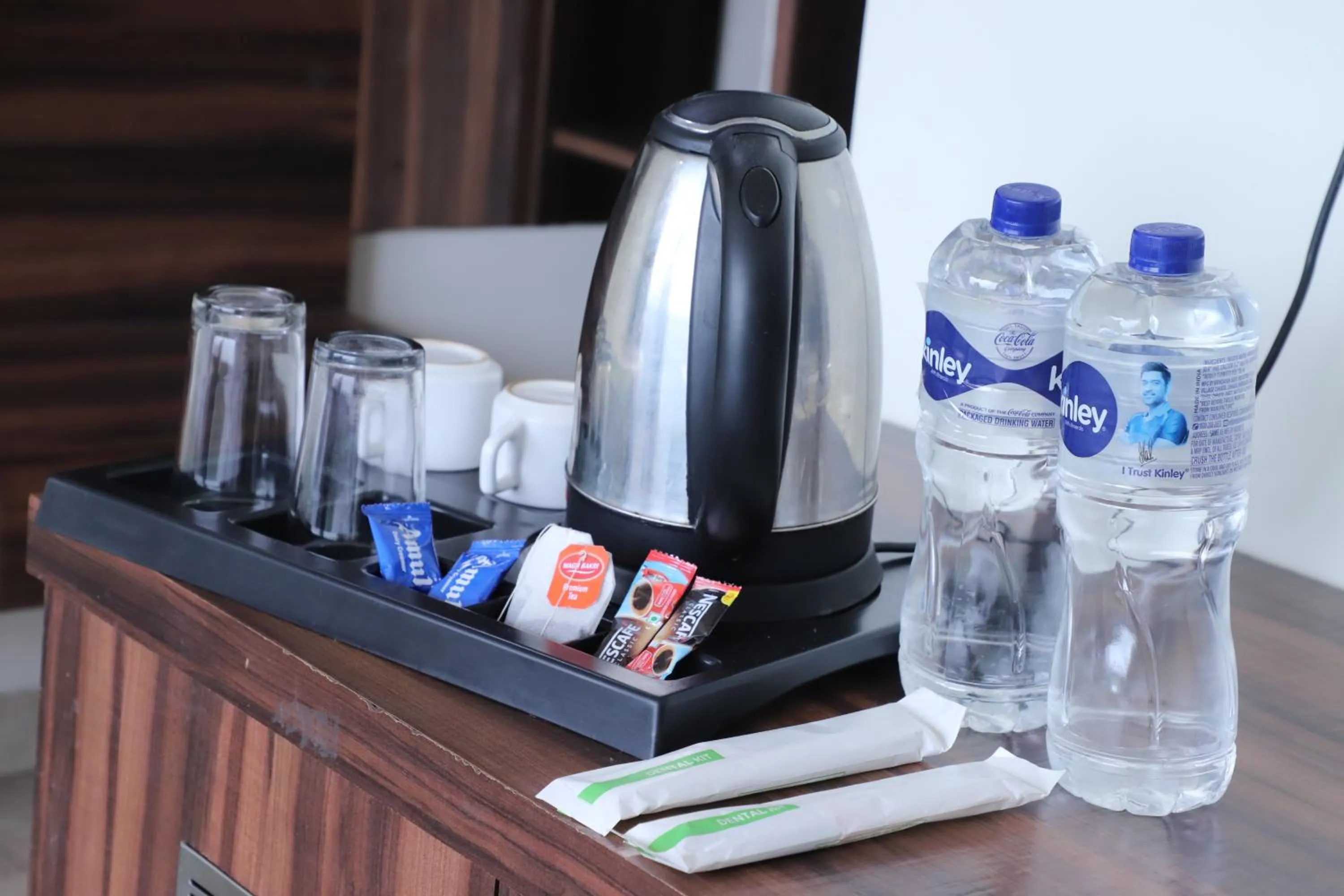 Coffee/tea facilities in The Crown Hotel Agra near Taj Mahal & Restaurant