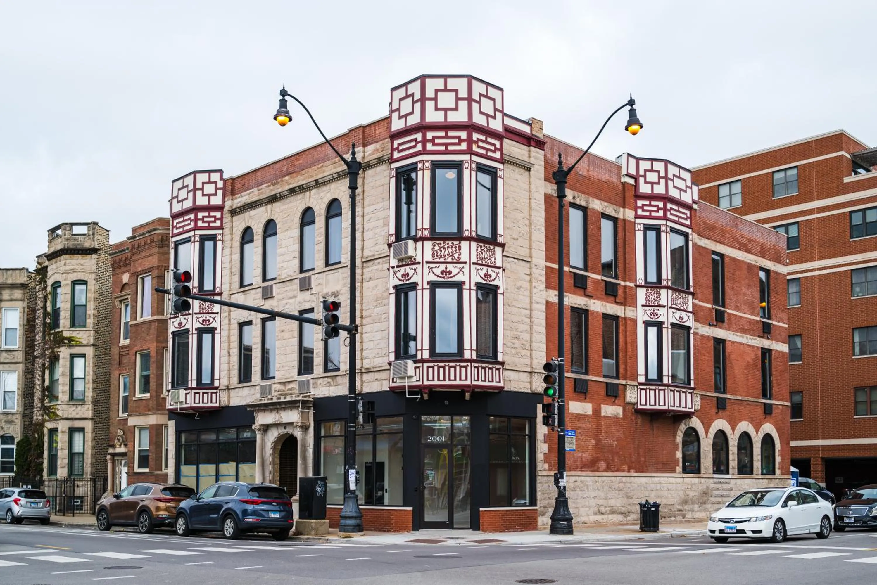 Property building in Logan Square SRO Hotel