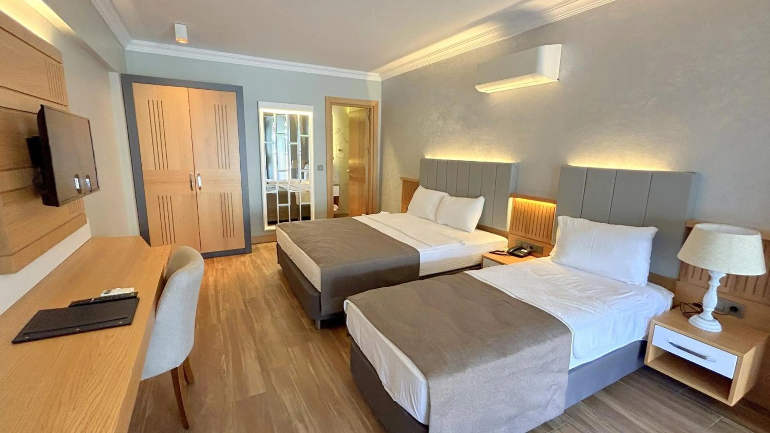 Bed in Istankoy Hotel