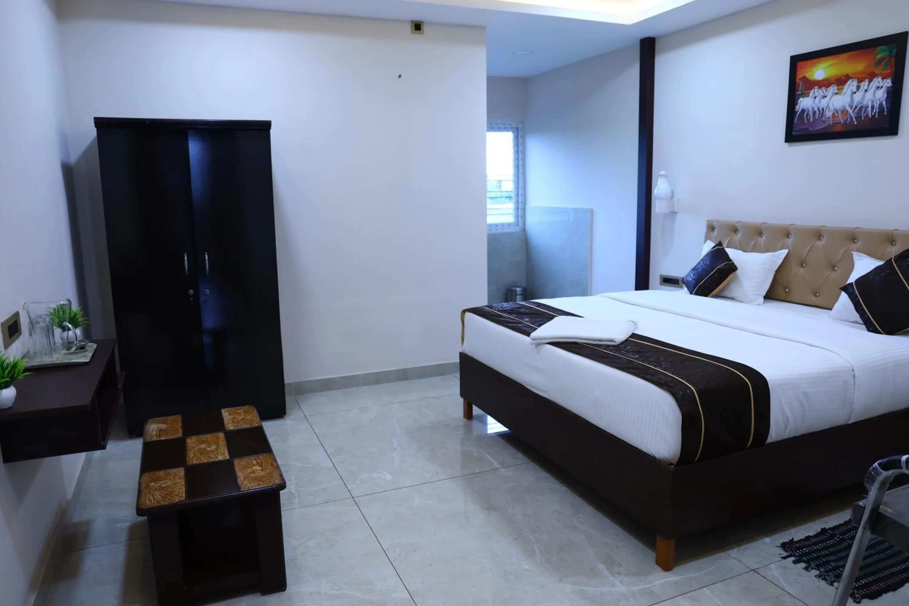 Property building, Bed in Gokulam Grand
