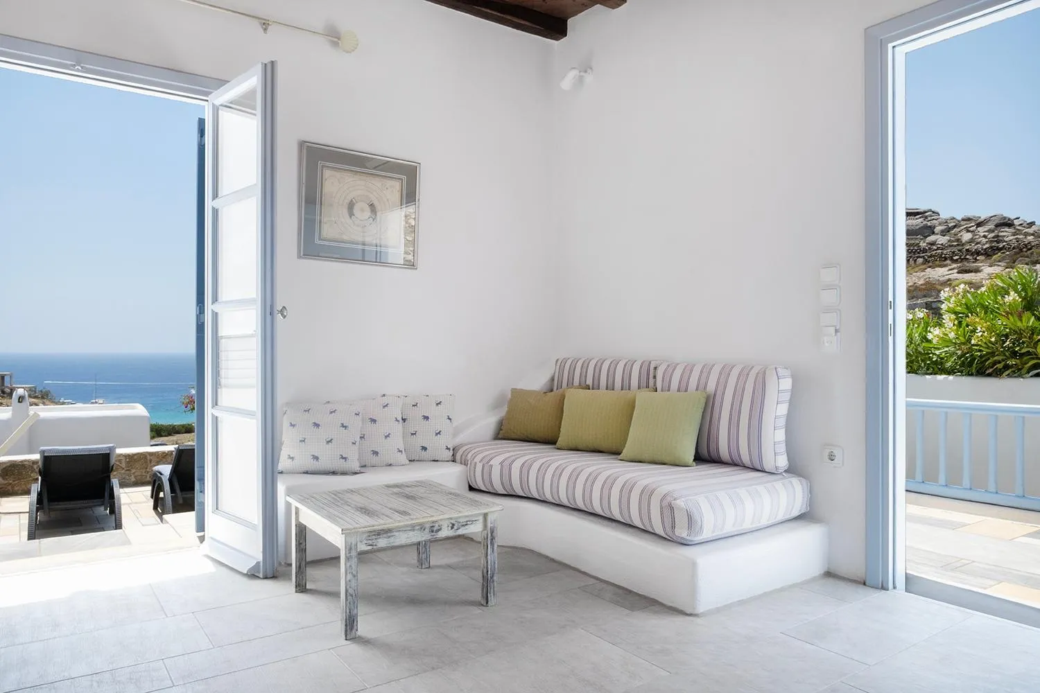 Living room in Nama Villas