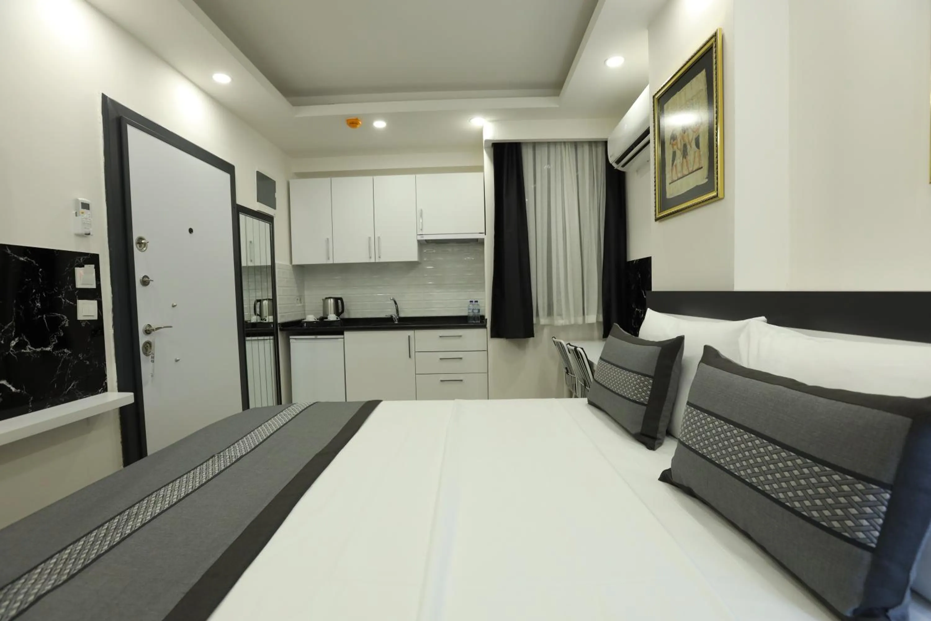 Bed in Askadar Çatı Otel