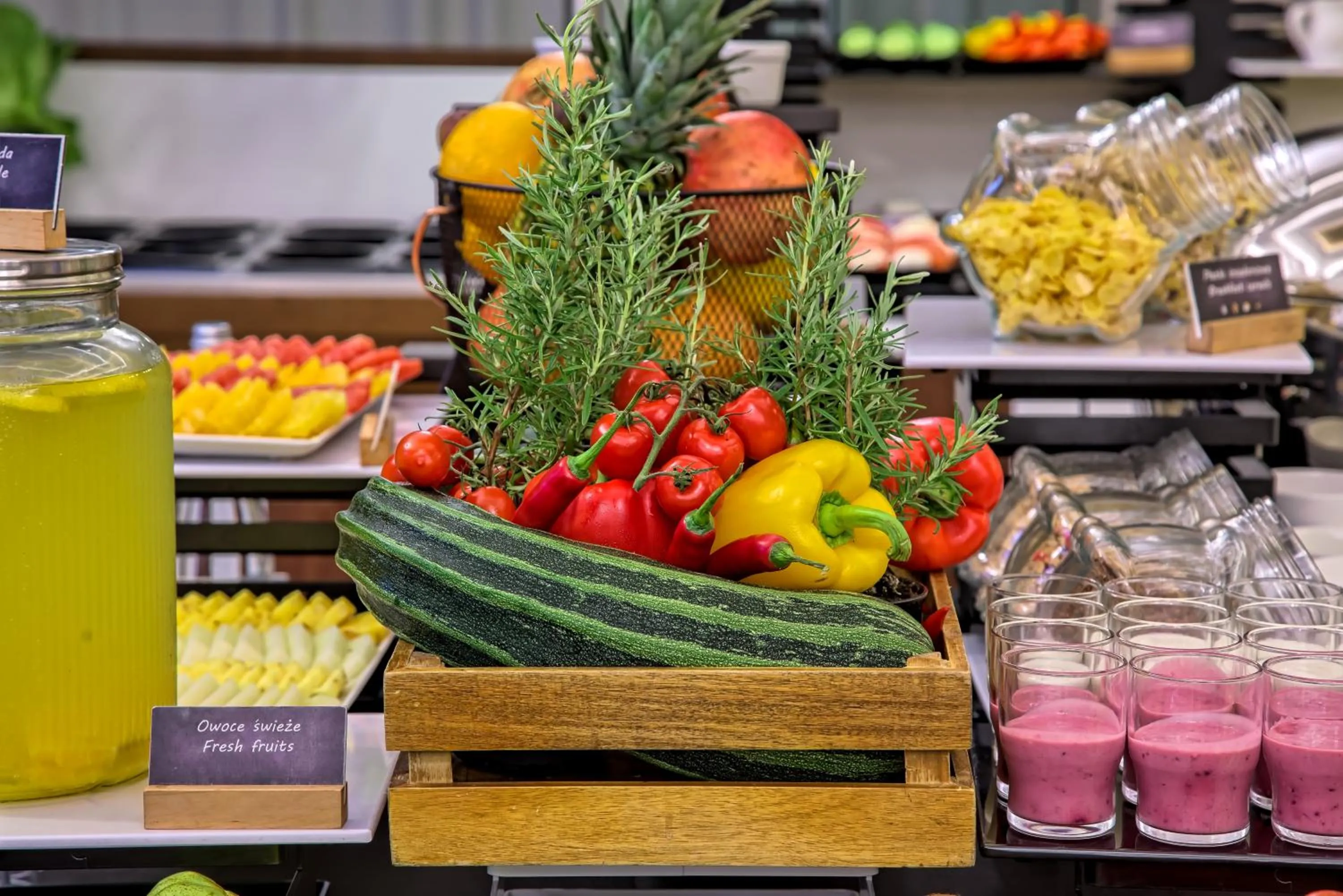Food and drinks in Mercure Bydgoszcz Sepia