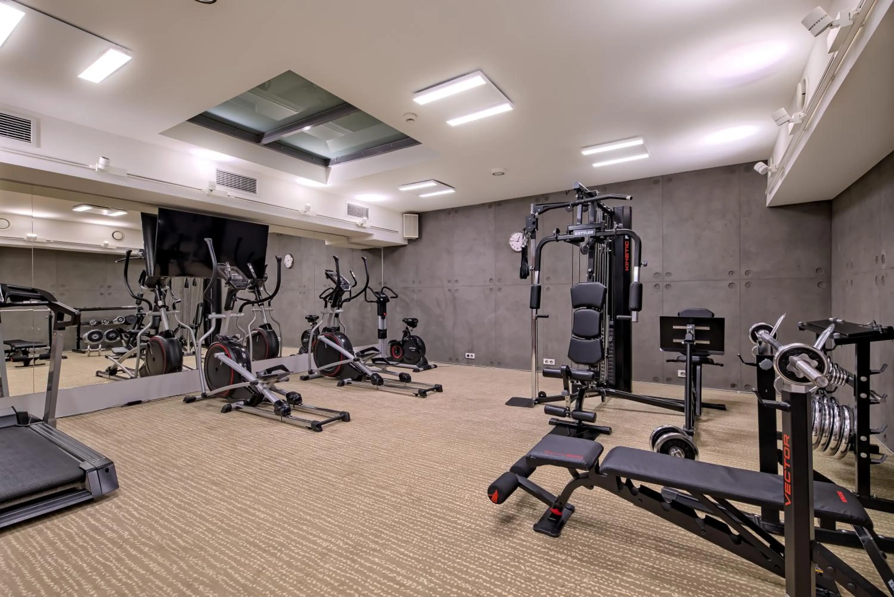 Fitness centre/facilities in Mercure Bydgoszcz Sepia