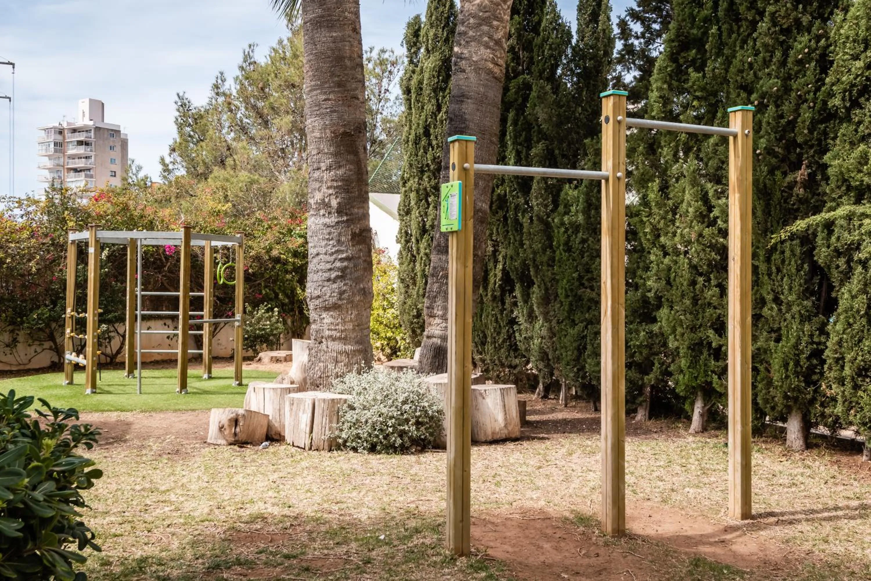 Garden in Apartamentos Vistasol