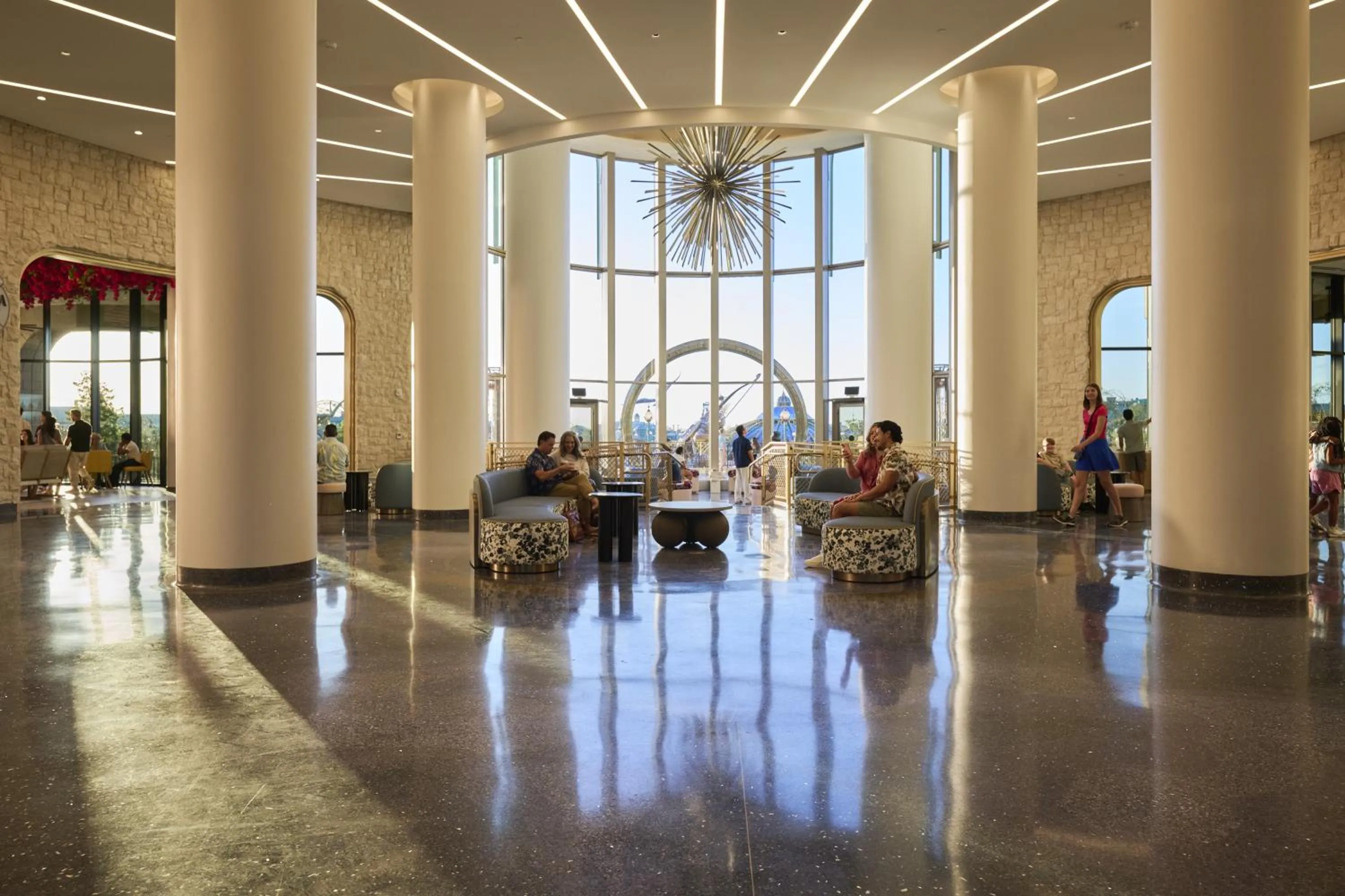 Lobby or reception in Universal's Helios Grand Hotel, a Loews Hotel