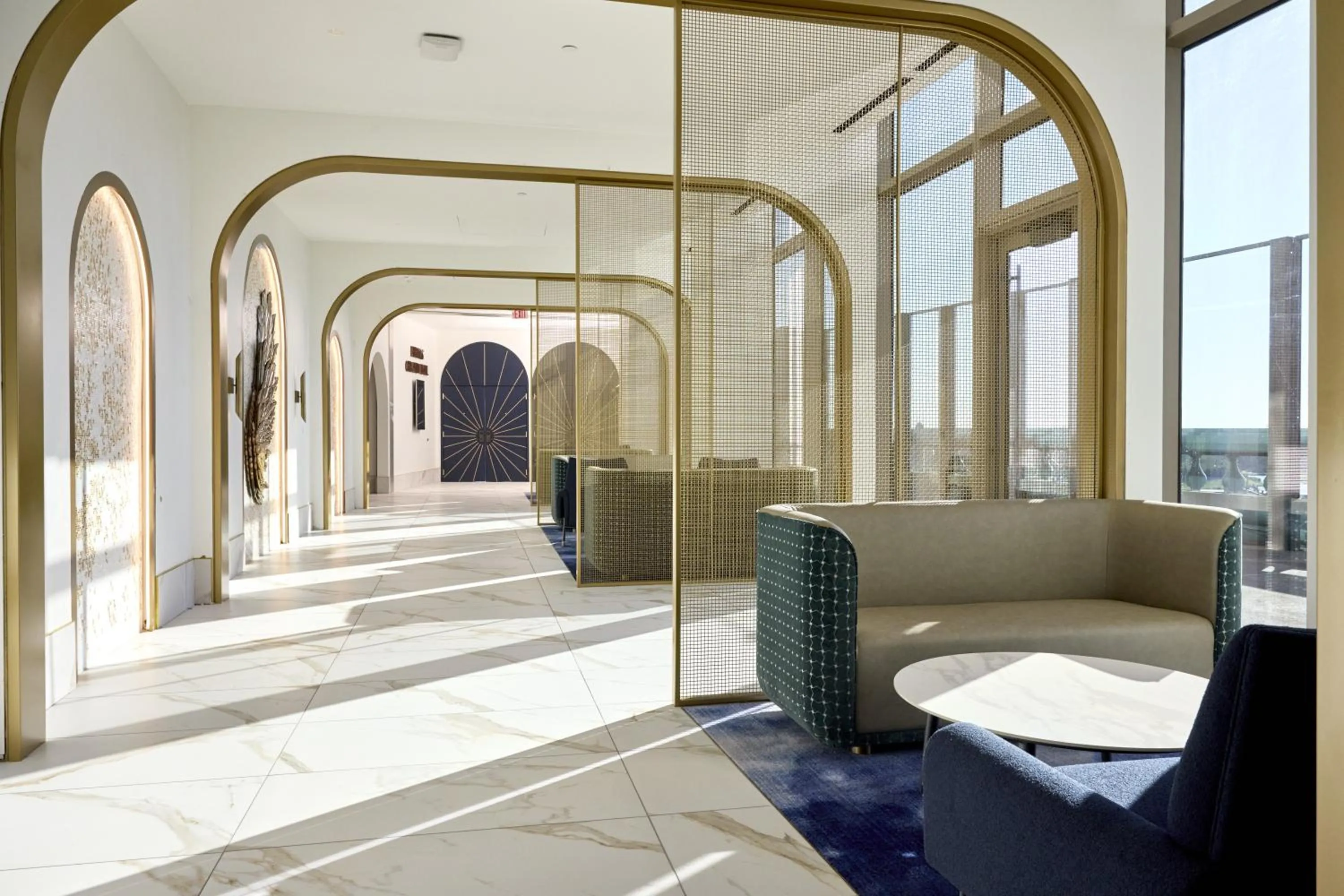 Lounge or bar in Universal's Helios Grand Hotel, a Loews Hotel