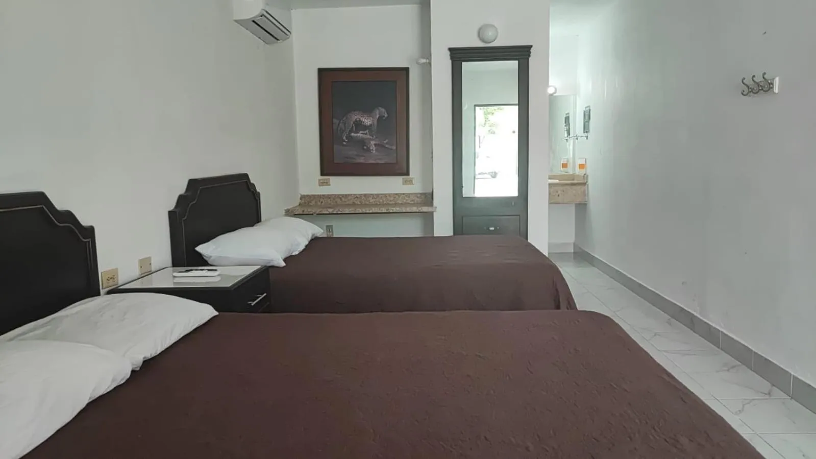 Bed in Hotel Estrella