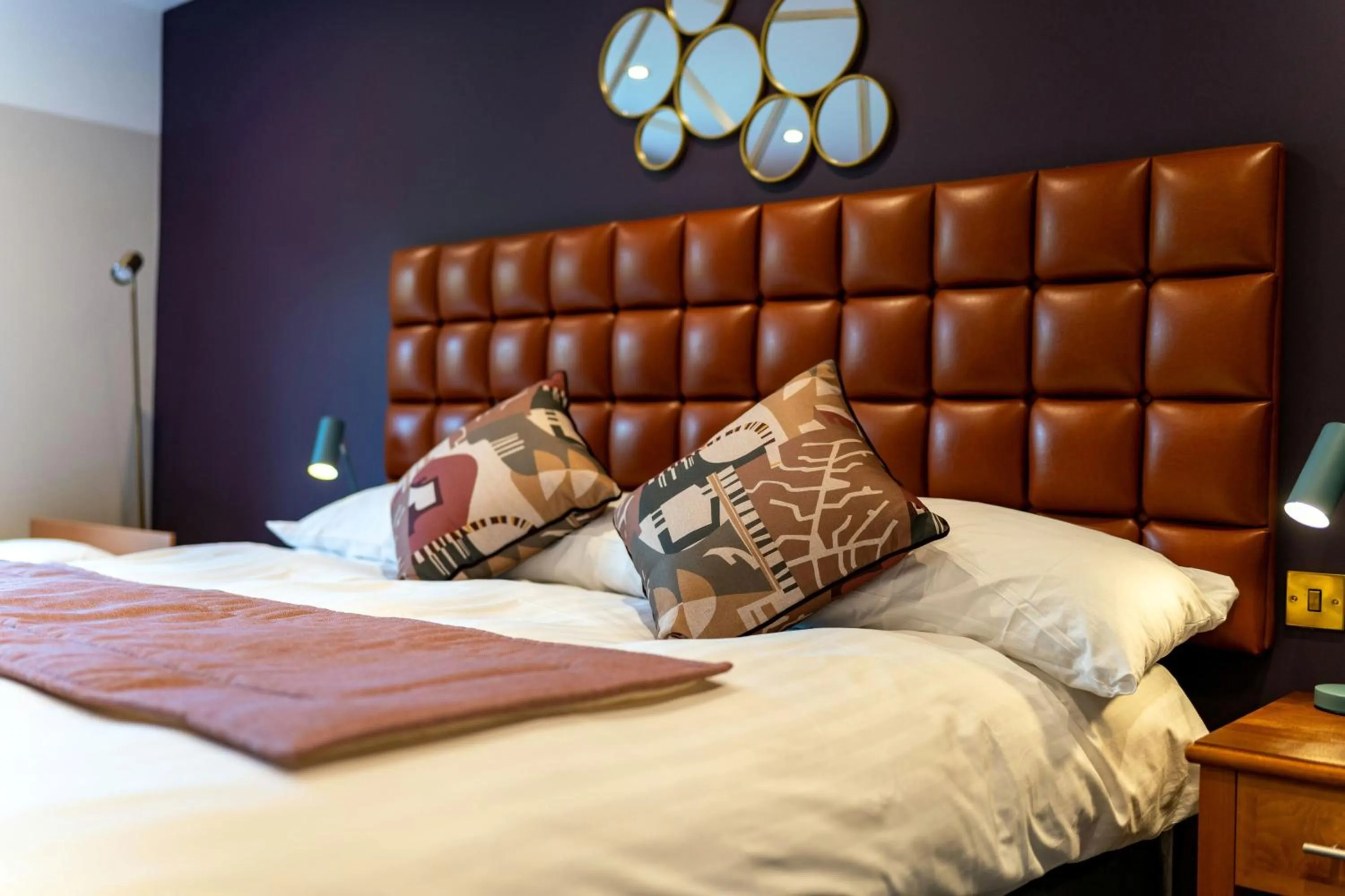 Bed in The Conningbrook Hotel