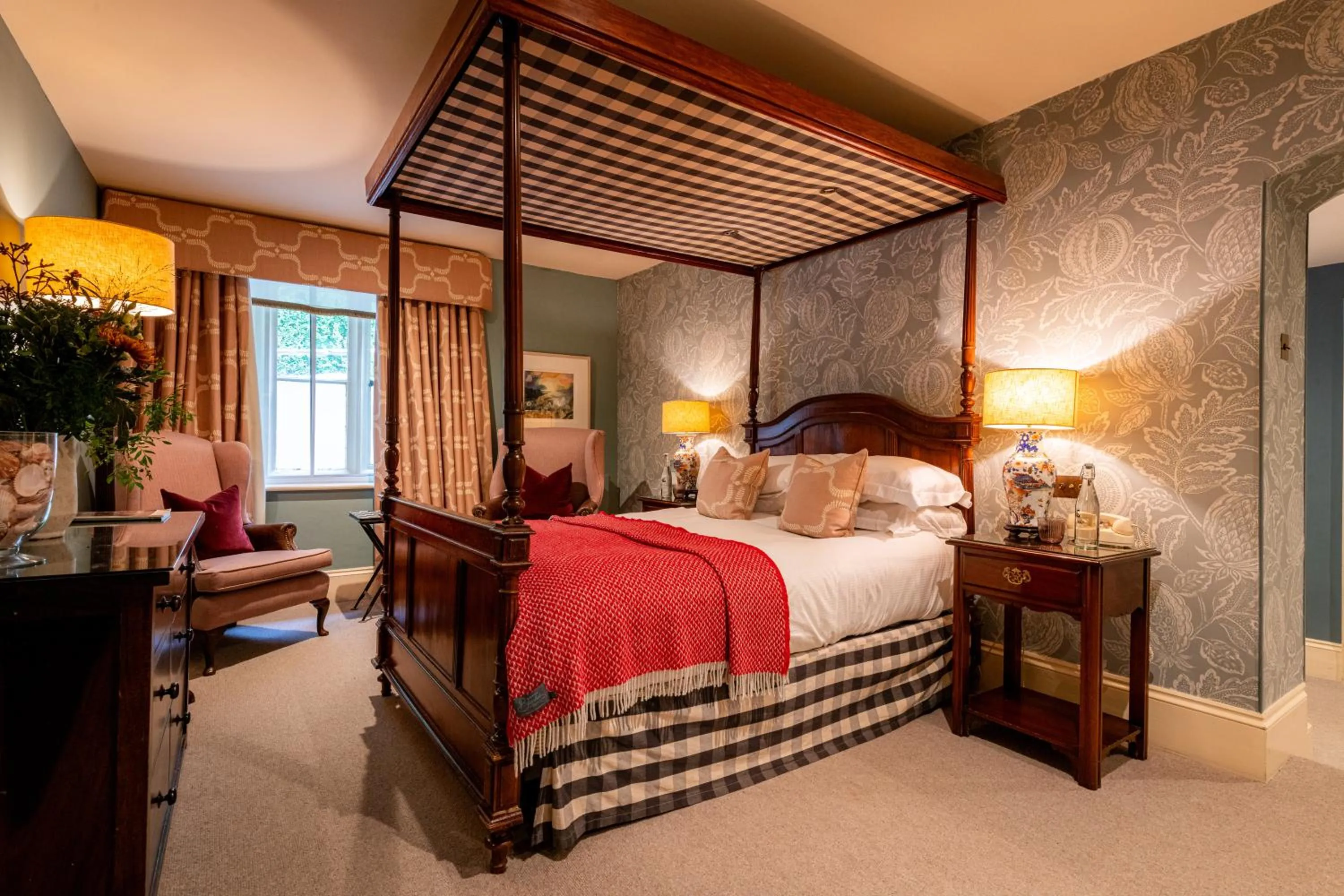 Bed in The Swan Hotel