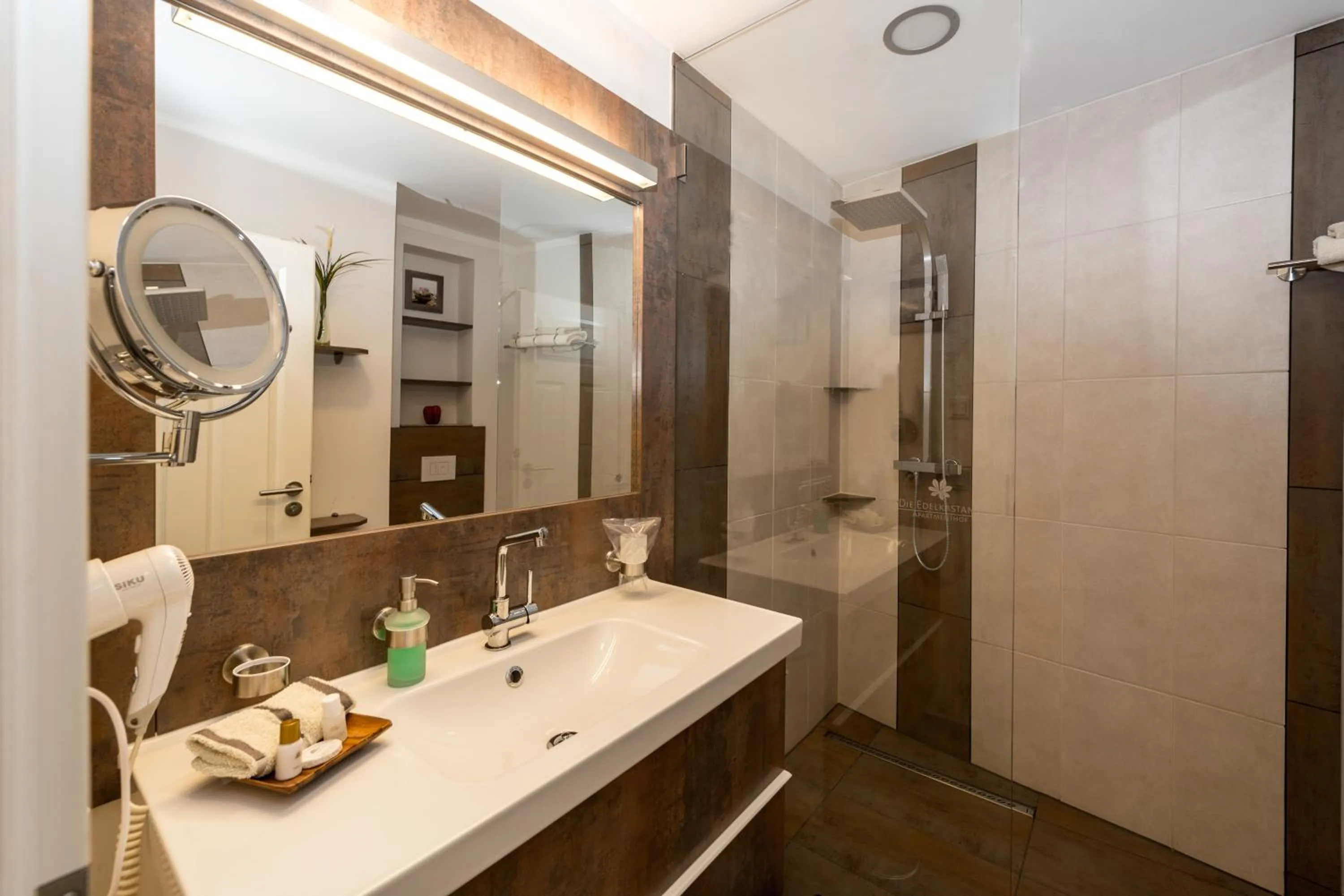 Bathroom in Die Edelkastanie