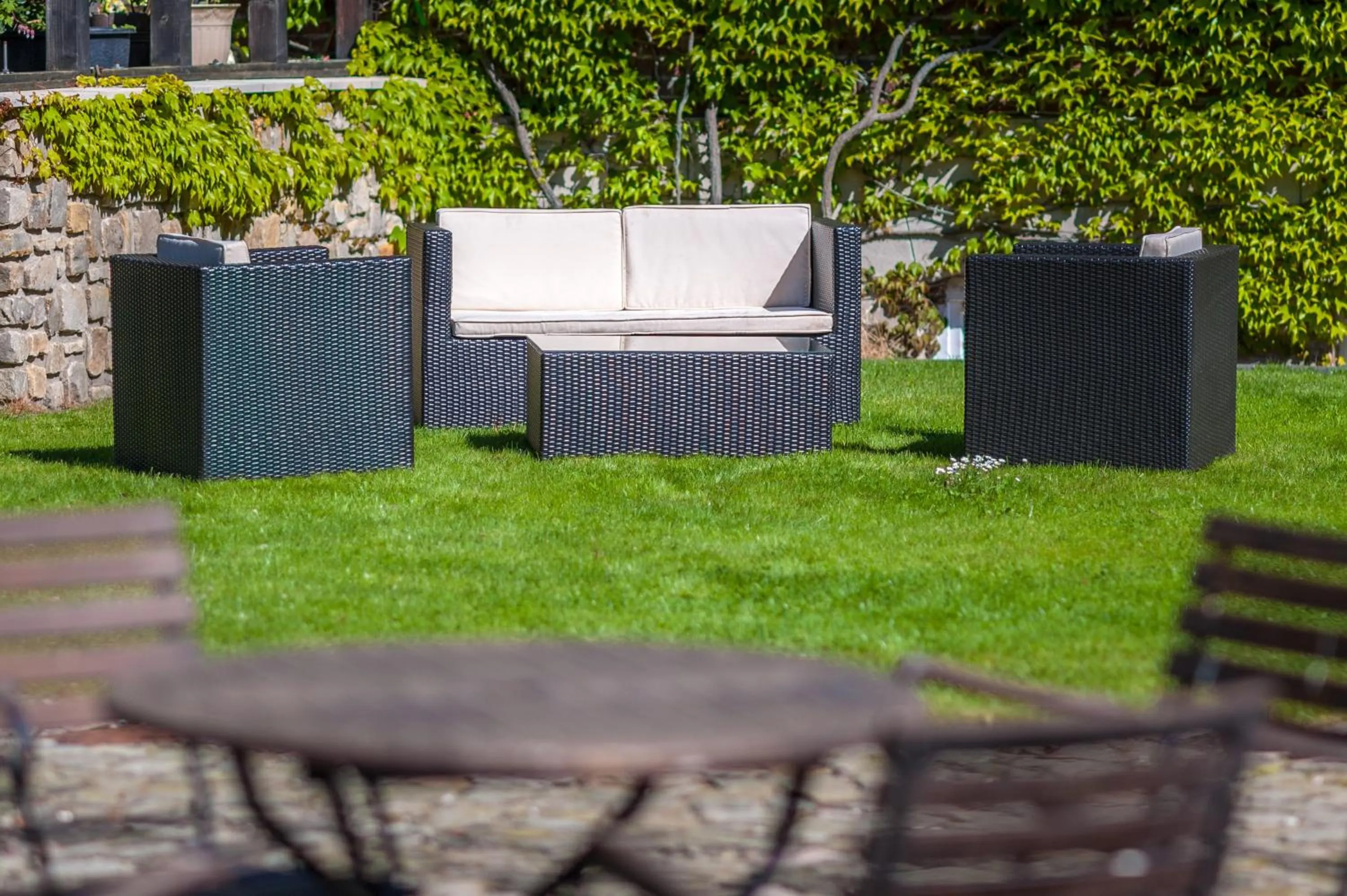 Garden in Die Edelkastanie