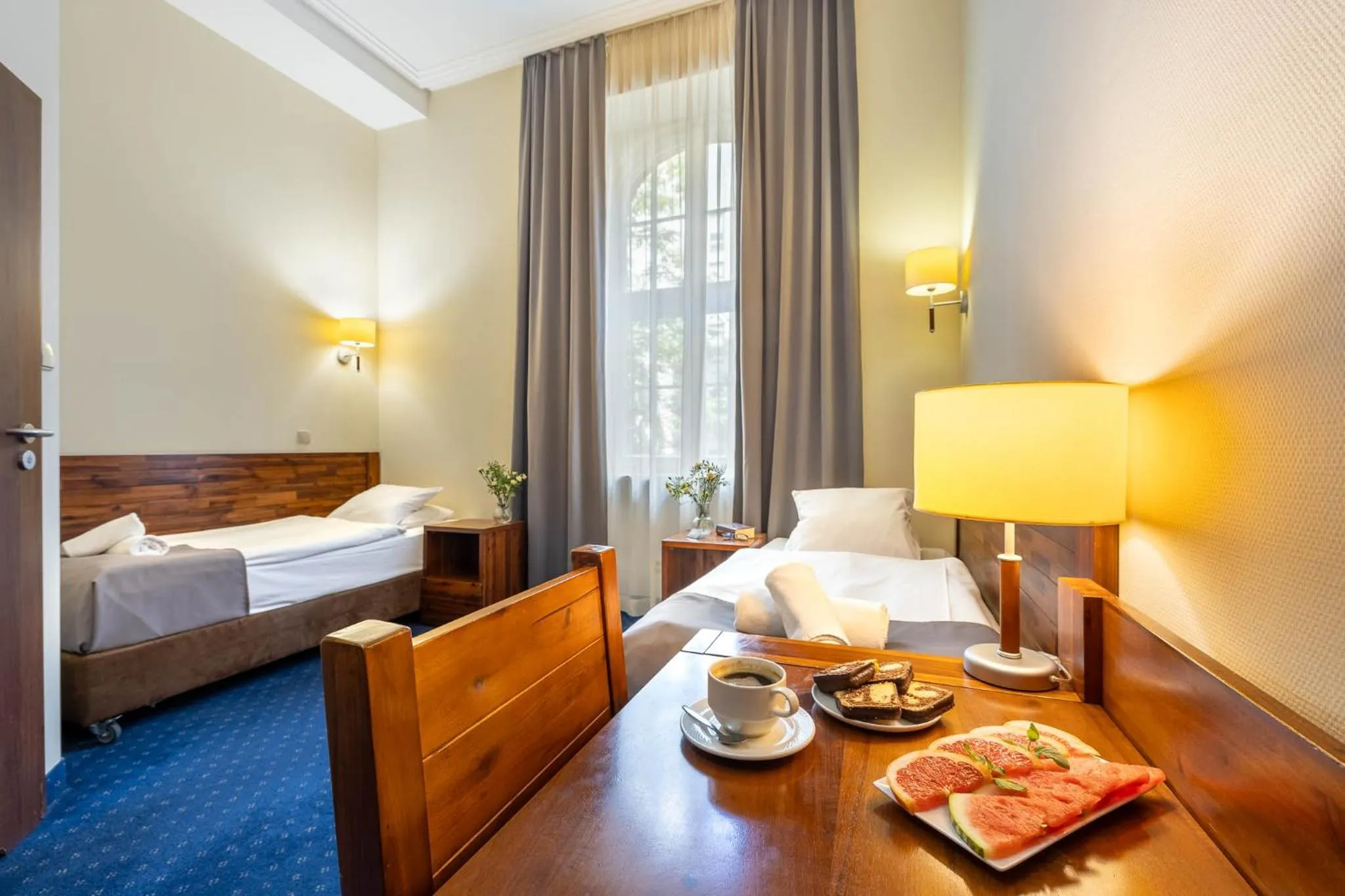 Bed in Hotel Piast Wrocław Centrum