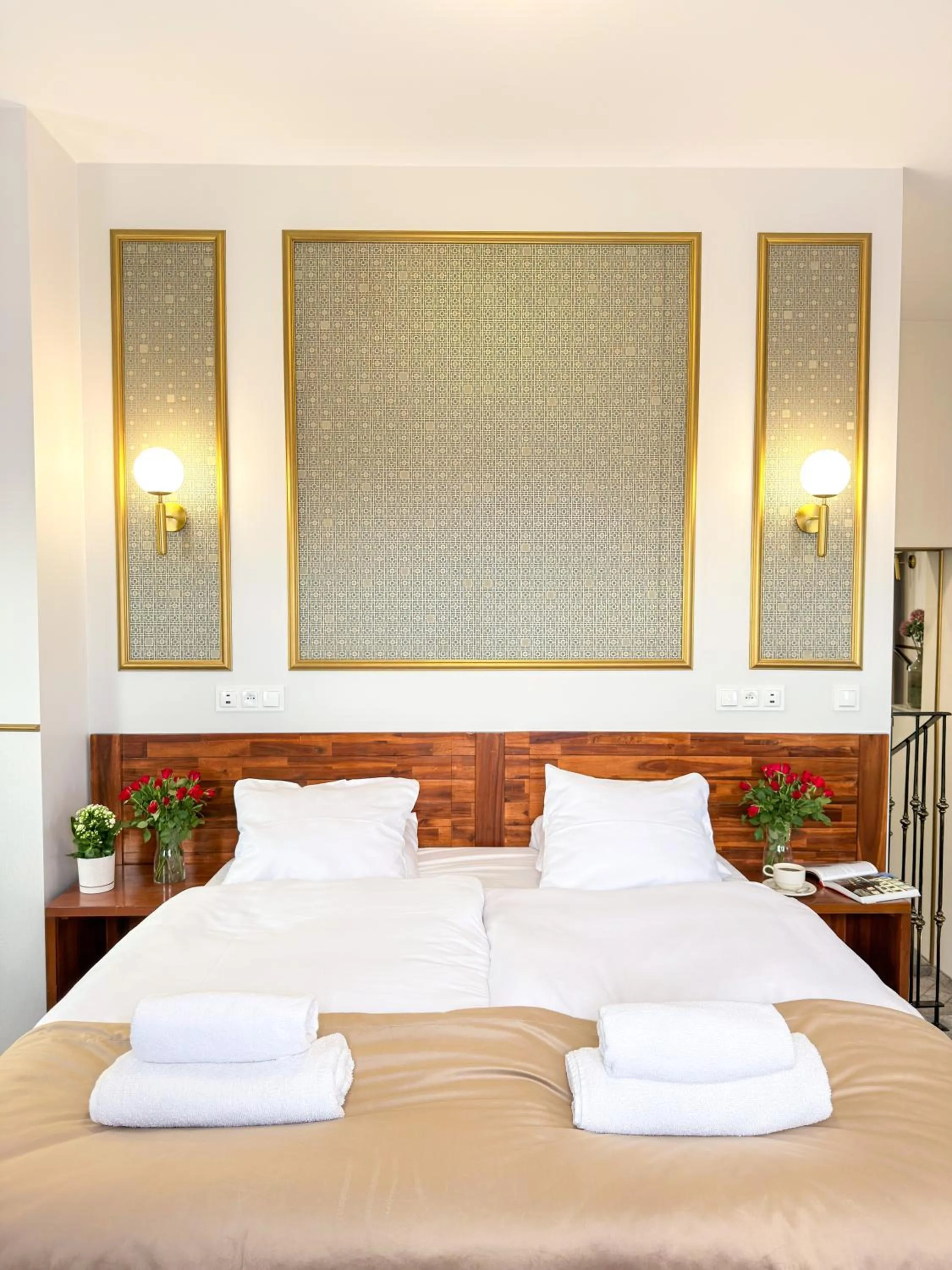 Bed in Hotel Piast Wrocław Centrum