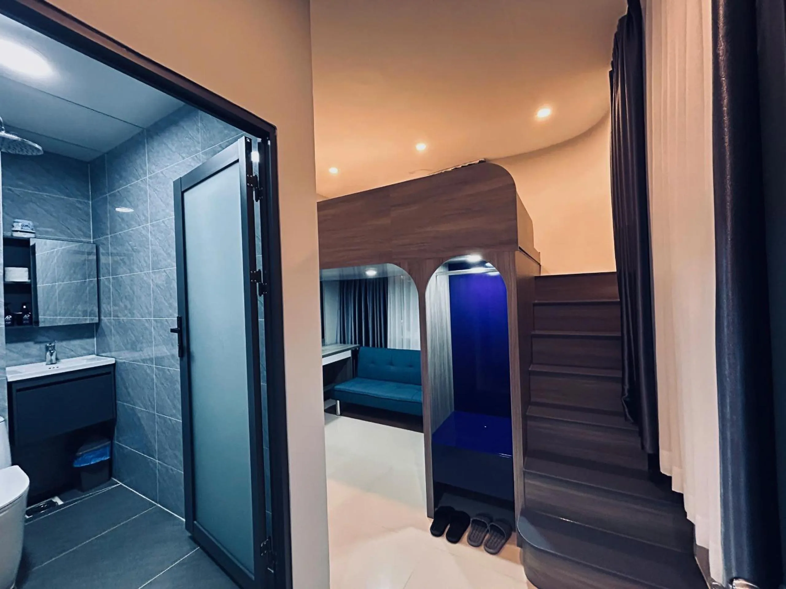 Seating area in APEC BnB Hotel