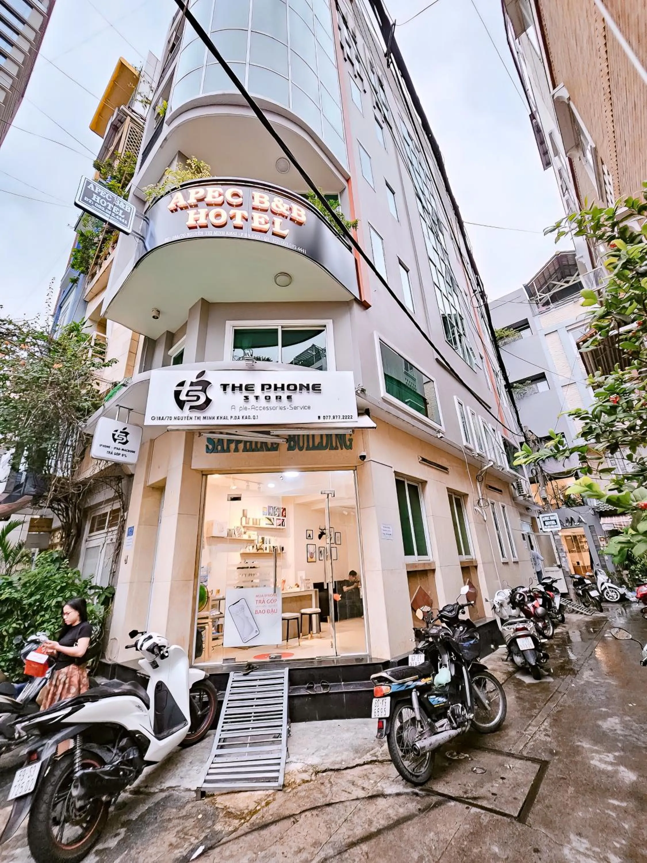 Property building in APEC BnB Hotel