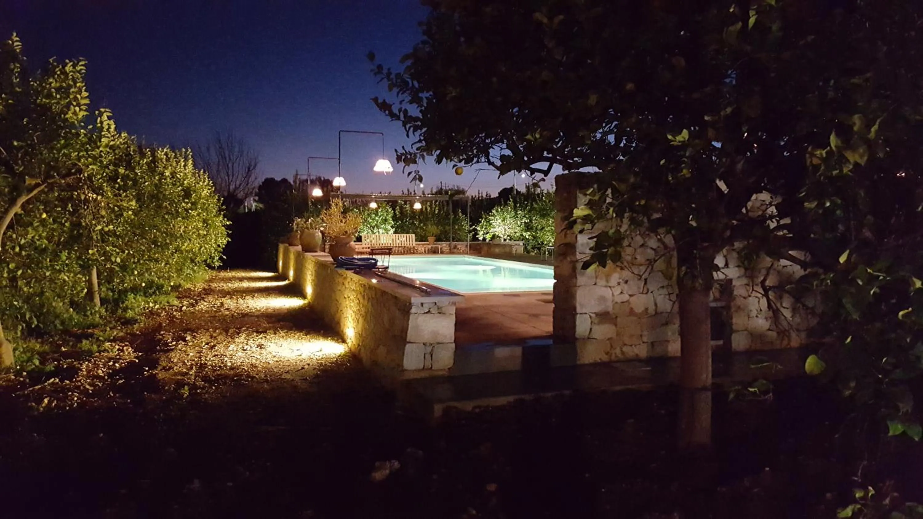 Swimming pool in Tenuta Don Paolino