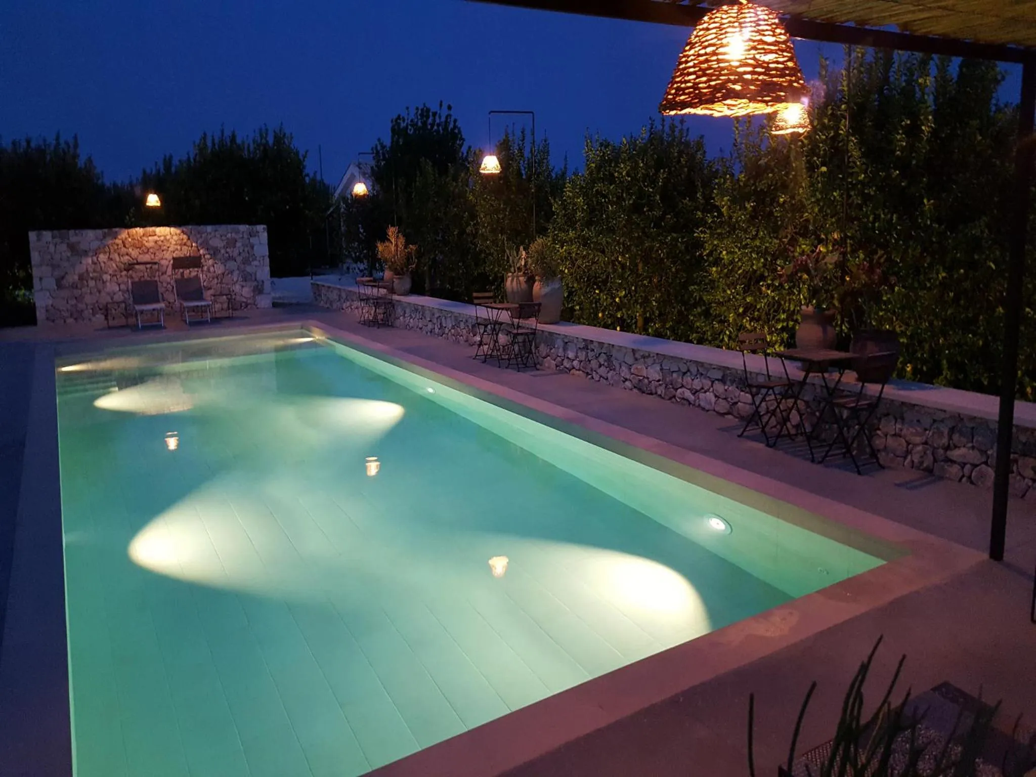 Swimming pool in Tenuta Don Paolino