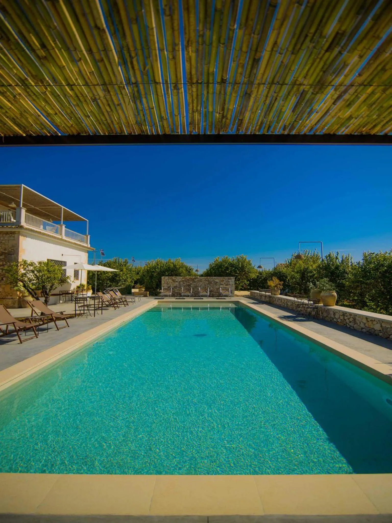 Swimming pool in Tenuta Don Paolino