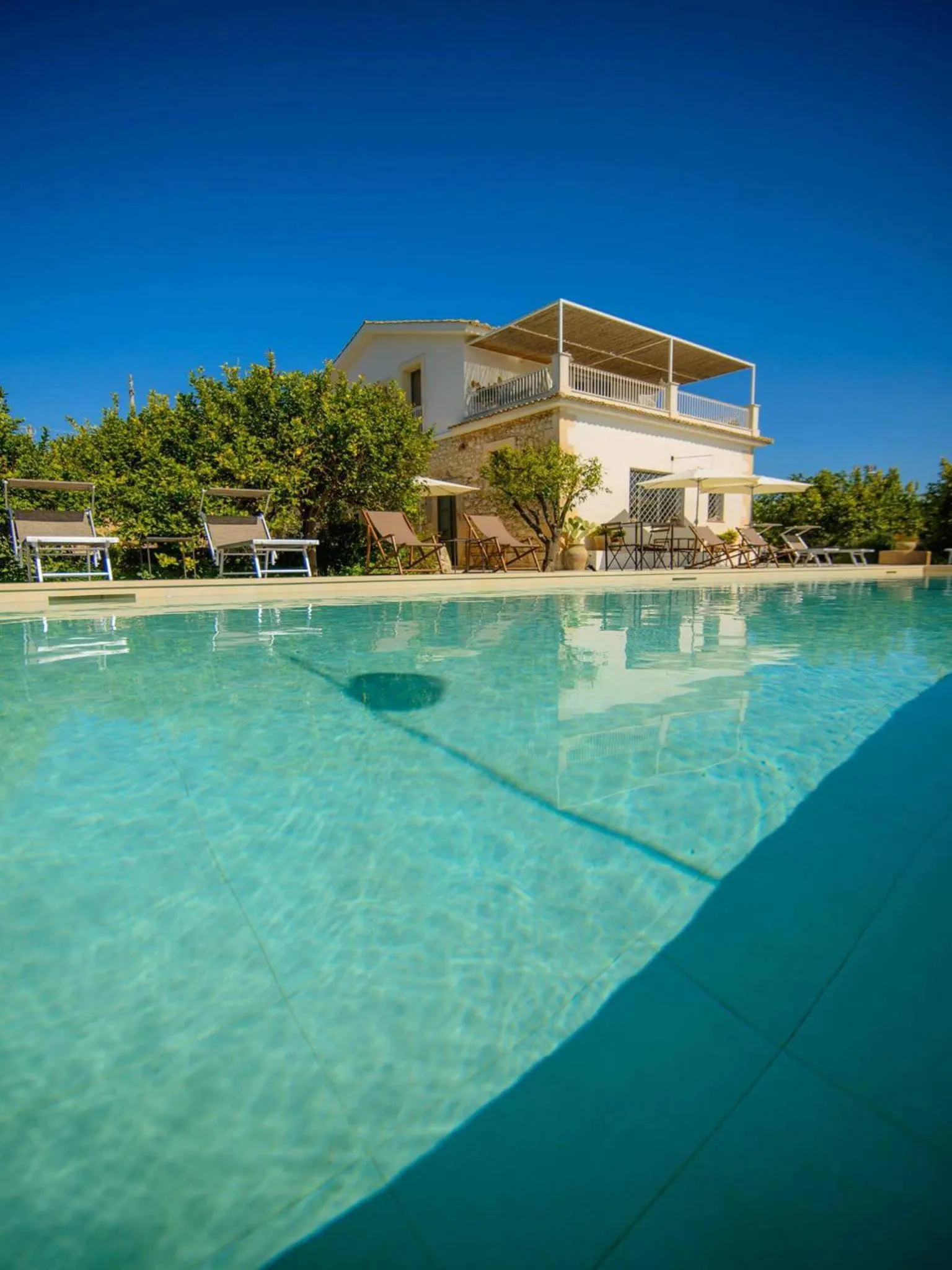 Swimming pool in Tenuta Don Paolino