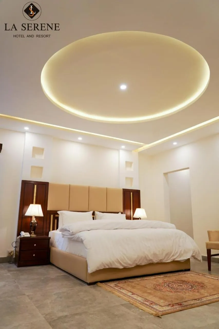Restaurant/places to eat, Bed in La Serene Hotel and Resort Kalam by Khan Familia Travels