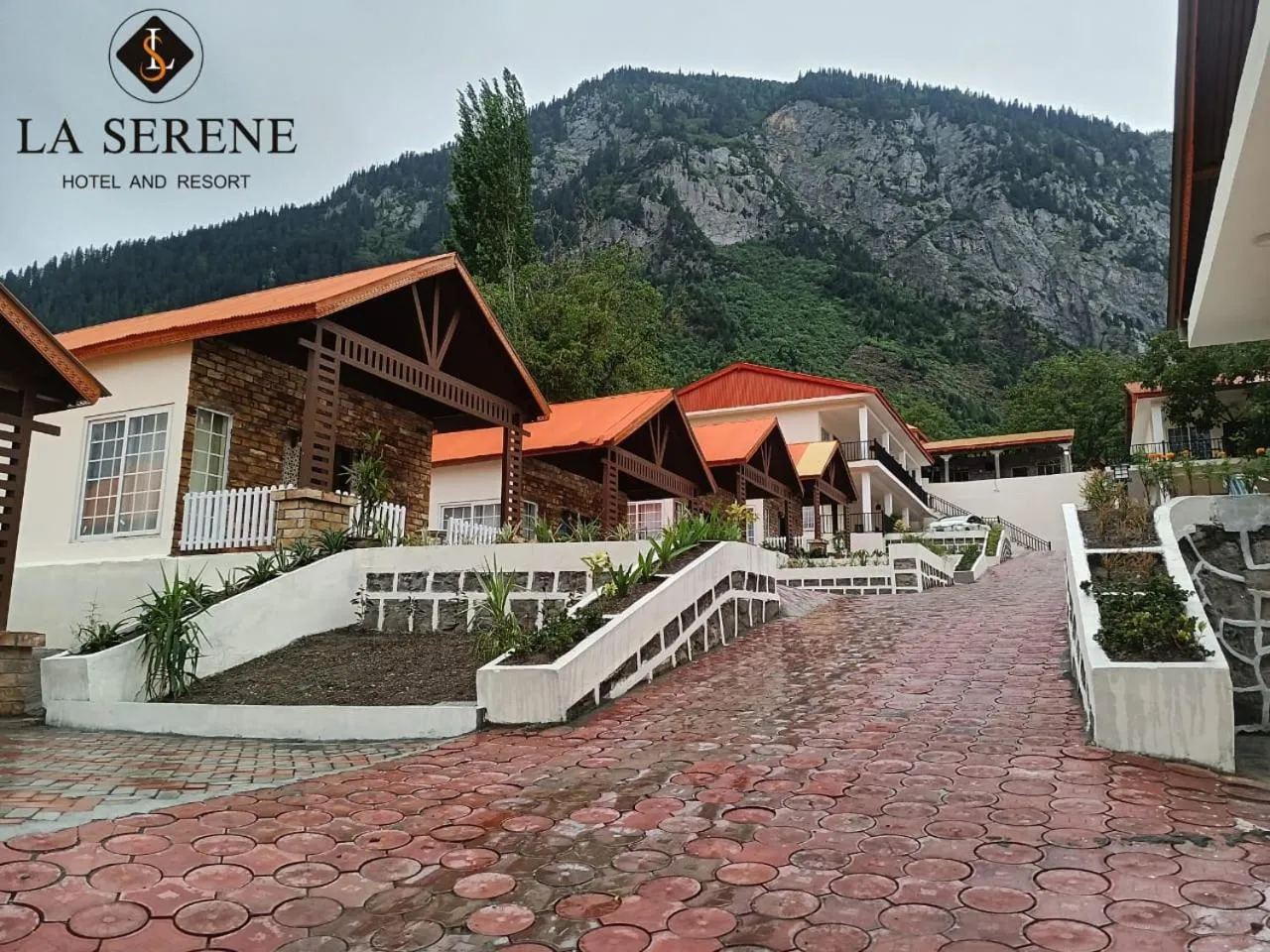 Property building in La Serene Hotel and Resort Kalam by Khan Familia Travels
