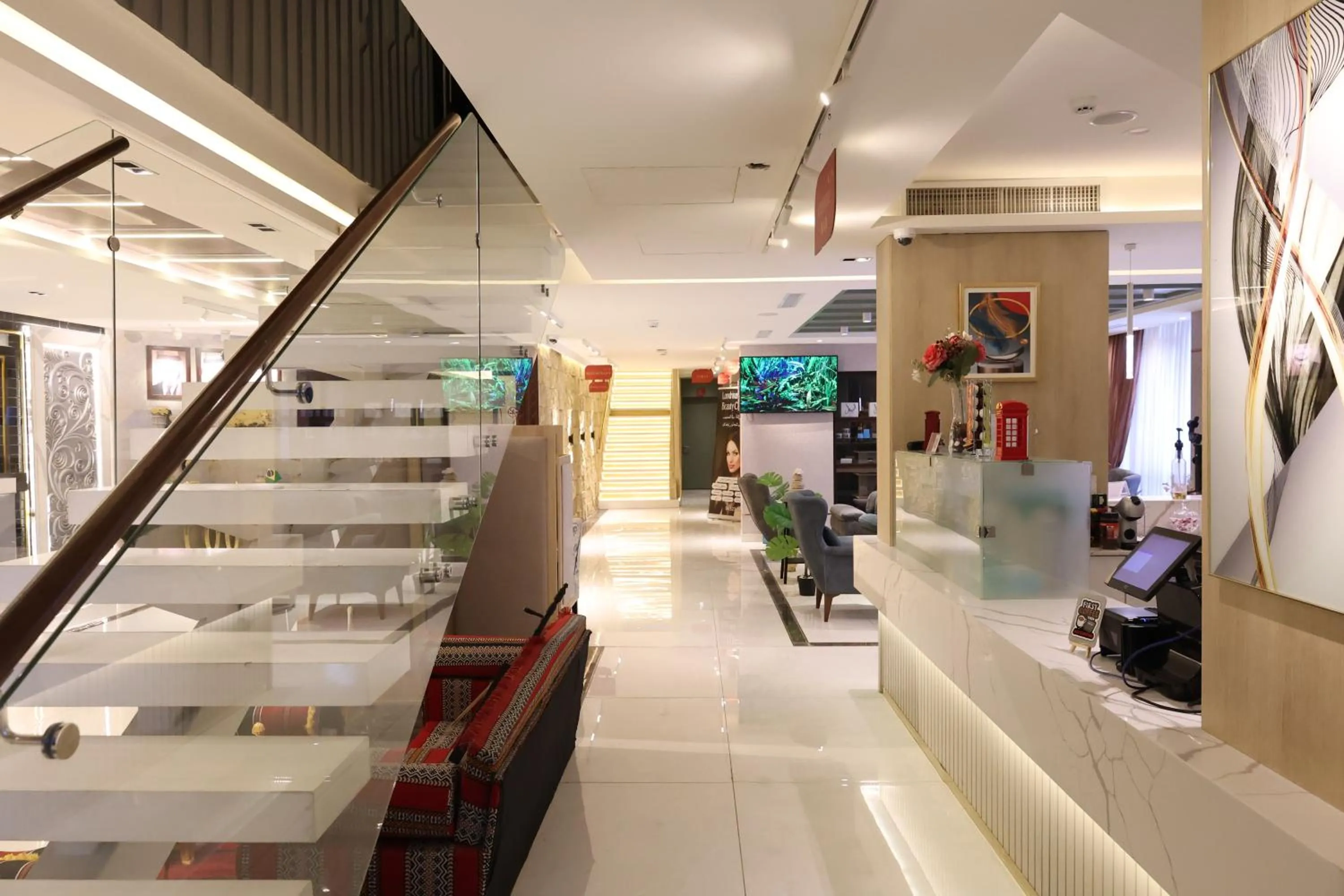 Lobby or reception in Londrina Hotel