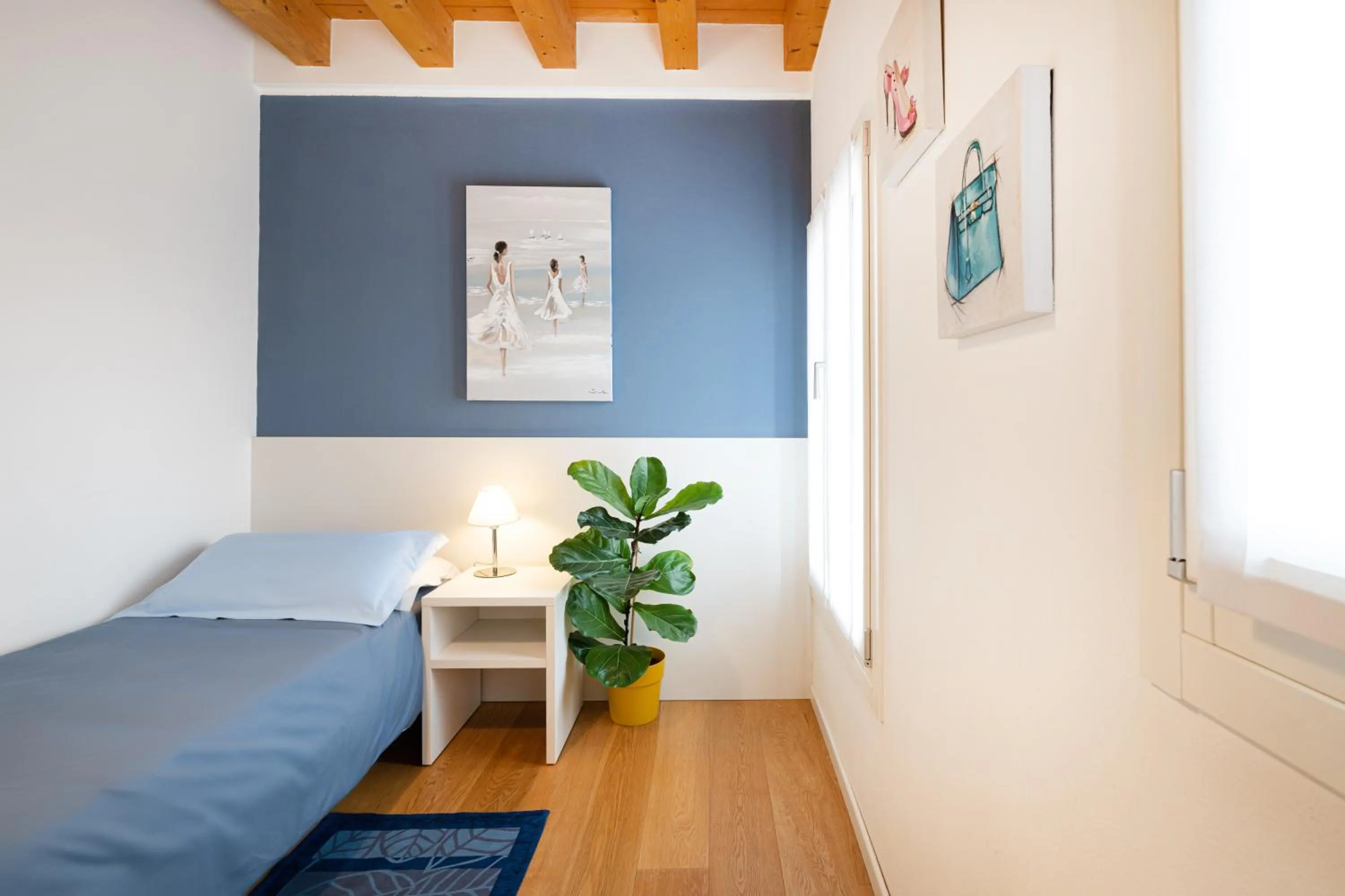 Bed in Ca' Degli Antichi Giardini Apartments