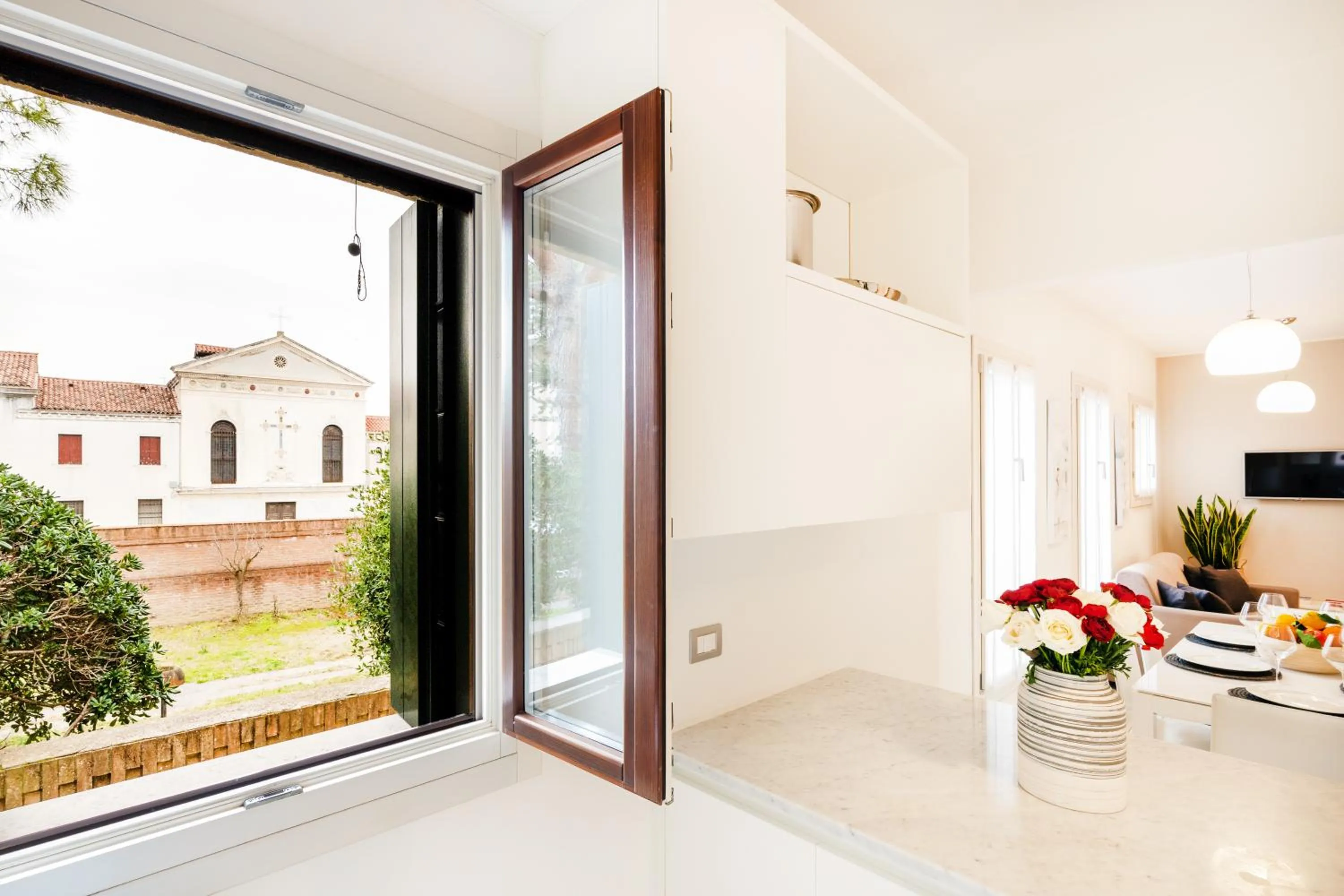 Dining area in Ca' Degli Antichi Giardini Apartments