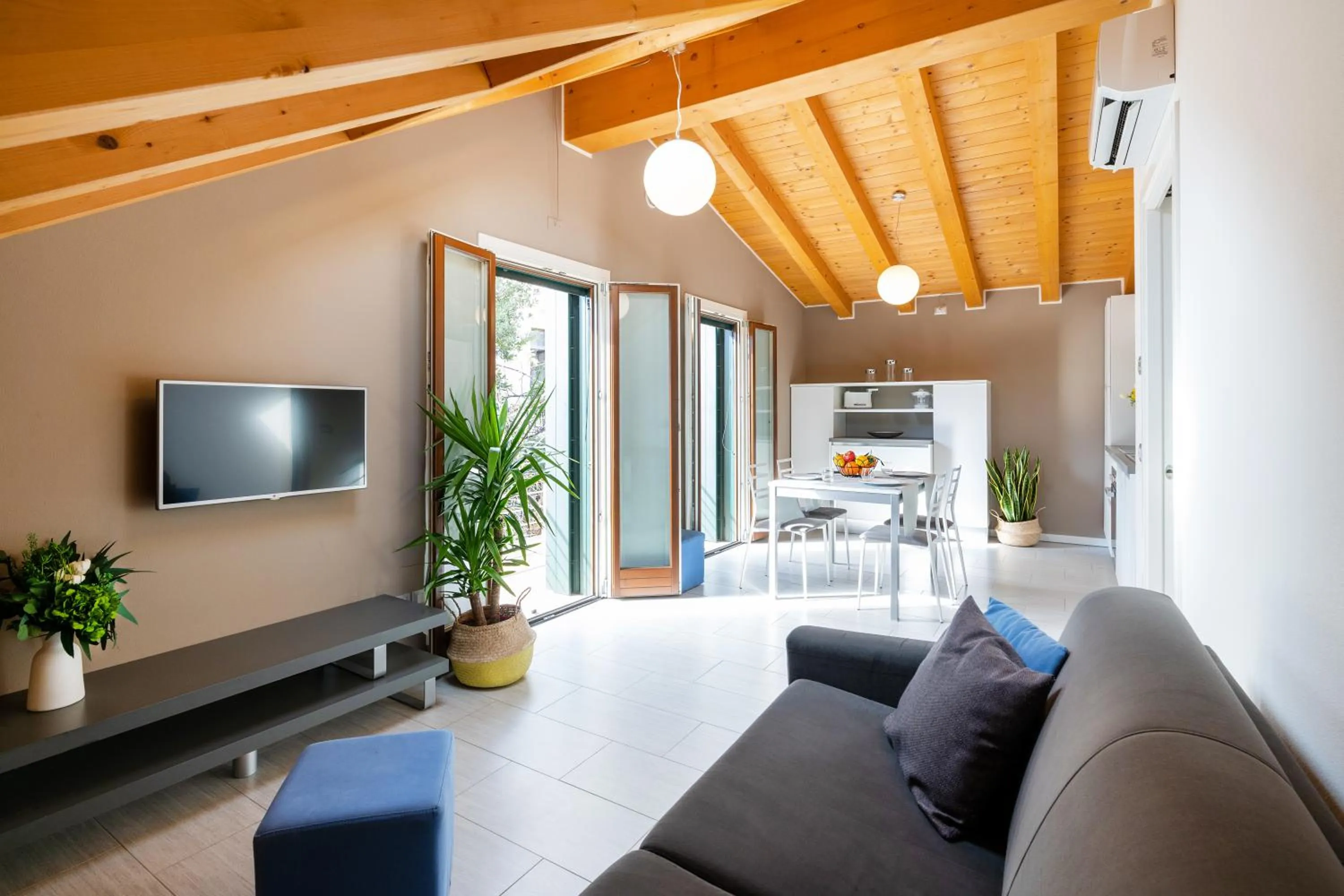 Living room in Ca' Degli Antichi Giardini Apartments