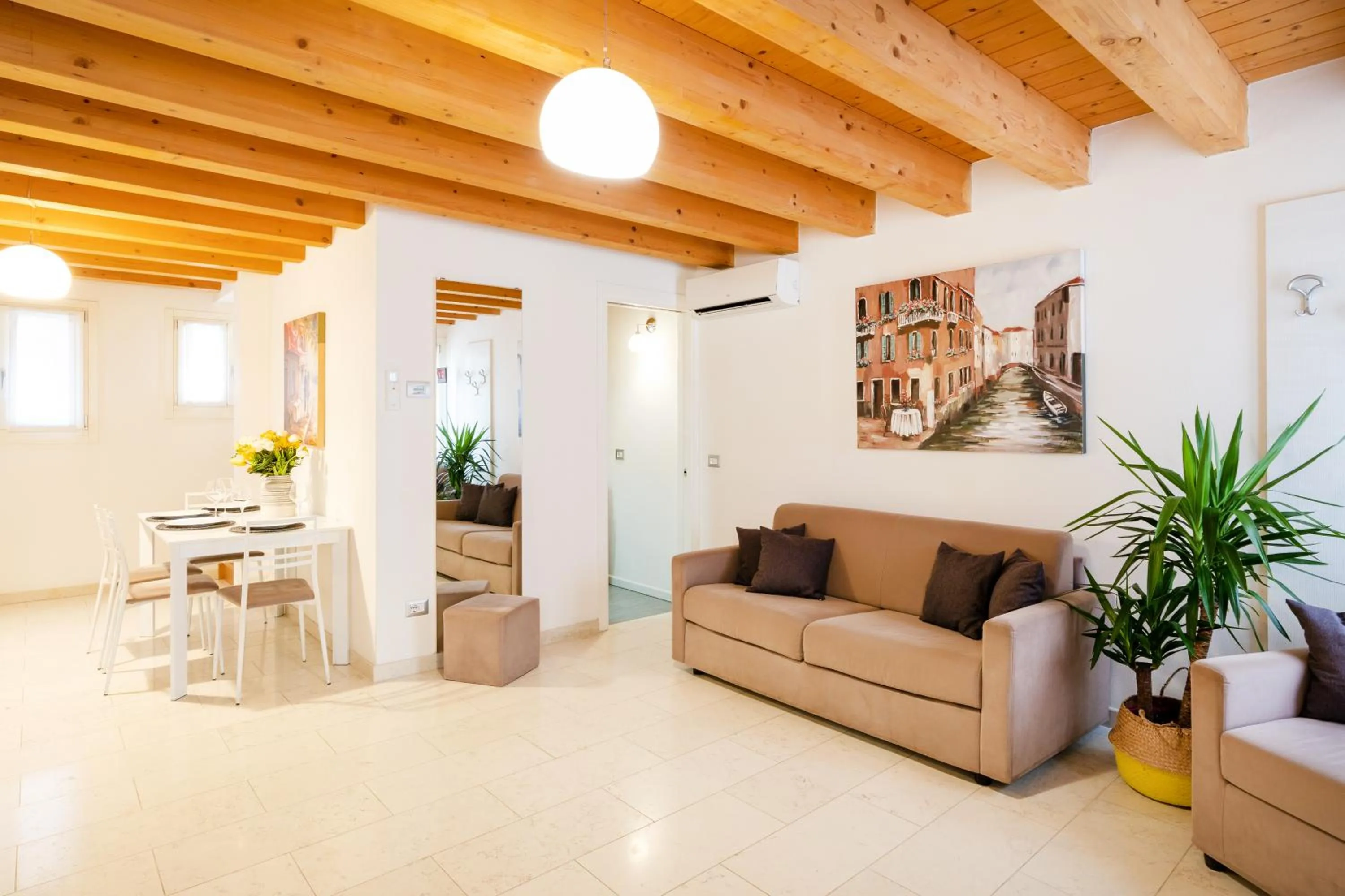 Seating area in Ca' Degli Antichi Giardini Apartments