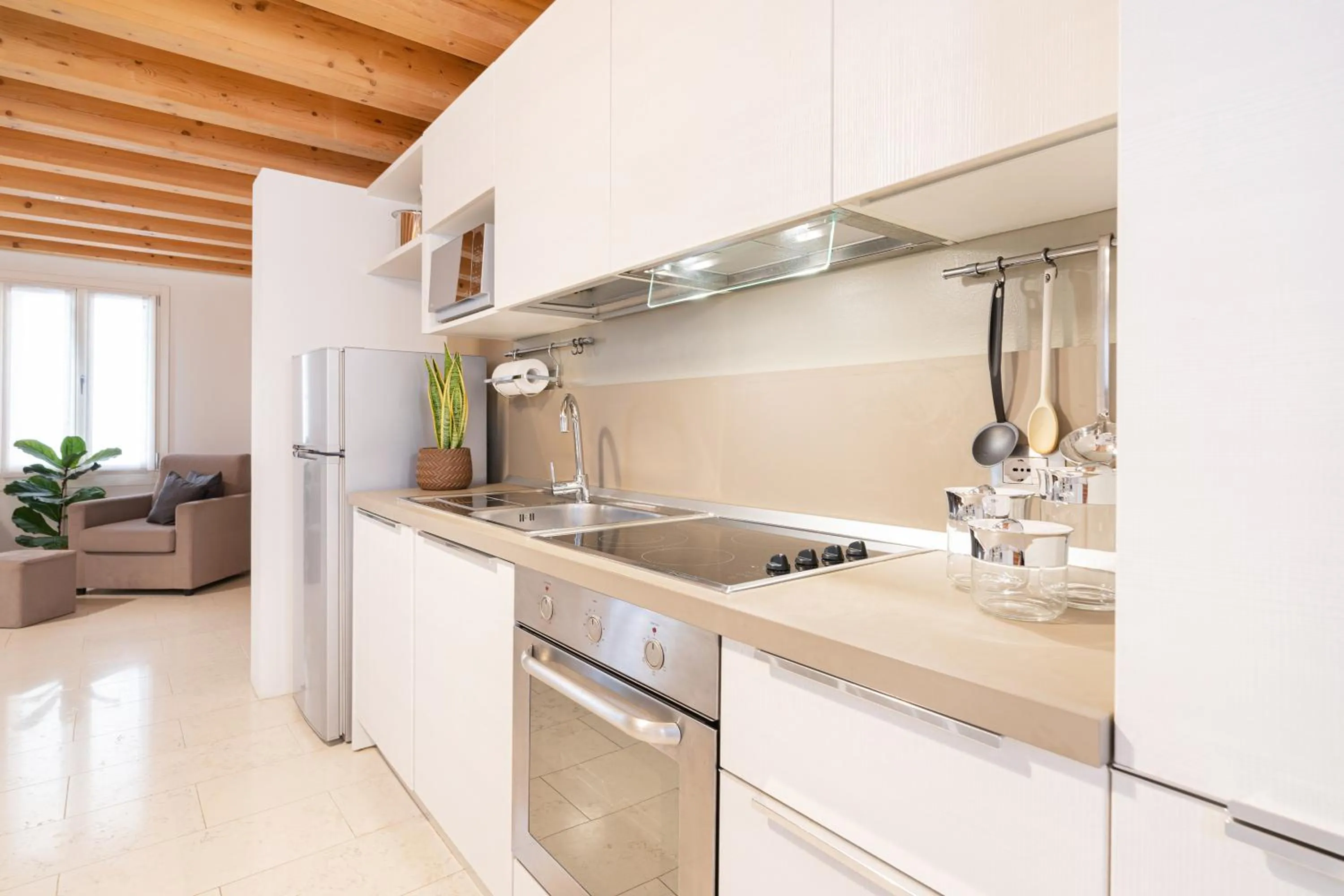 Kitchen or kitchenette in Ca' Degli Antichi Giardini Apartments