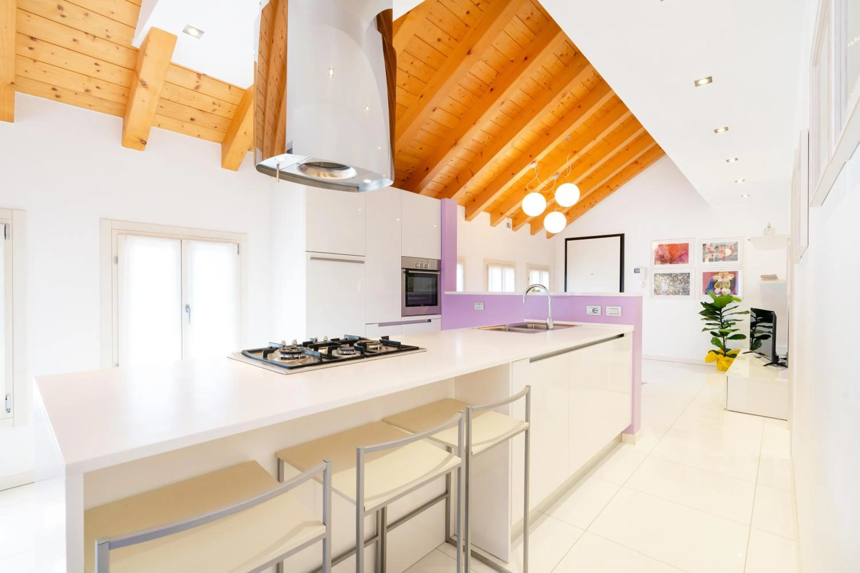 Kitchen or kitchenette in Ca' Degli Antichi Giardini Apartments