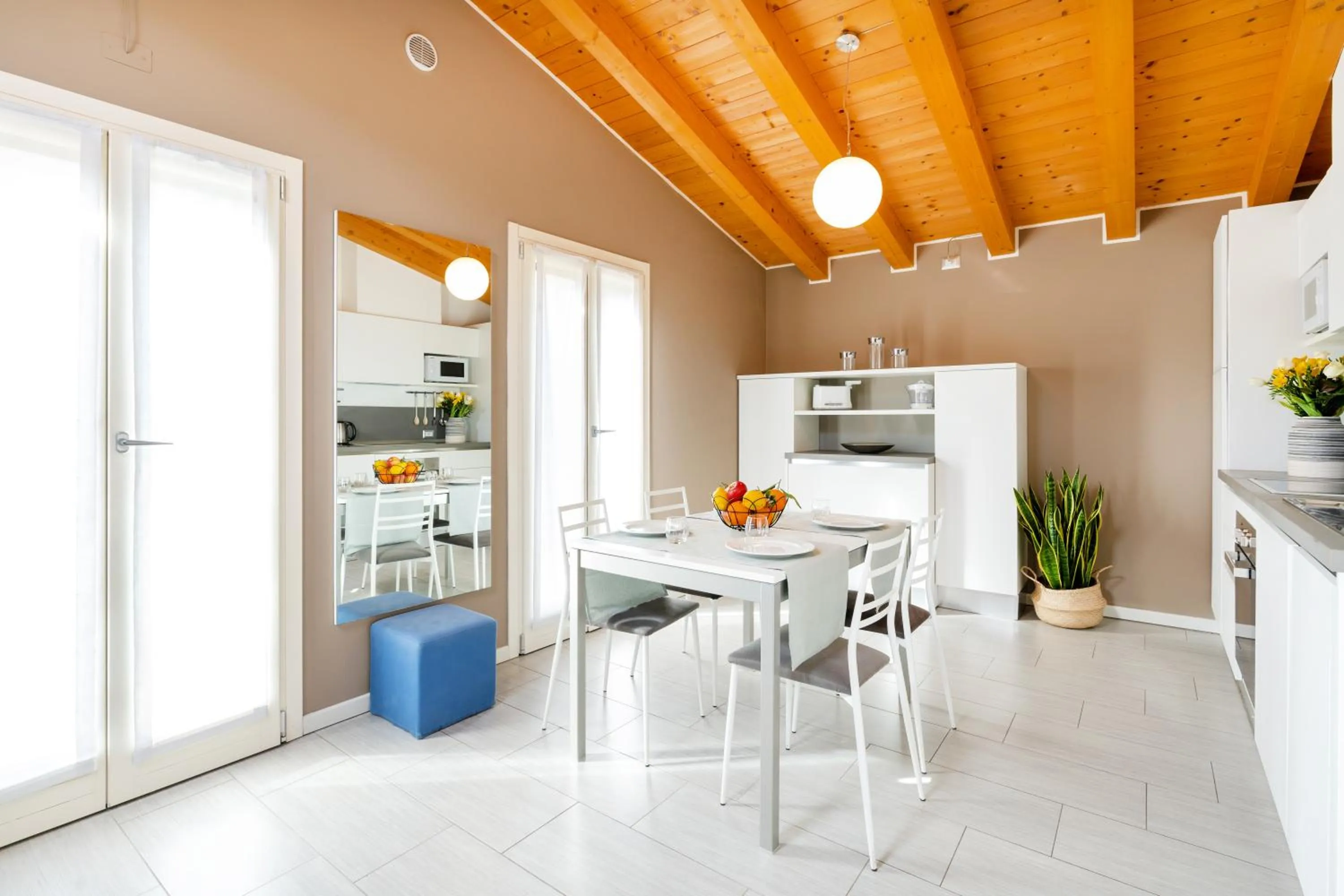 Kitchen or kitchenette in Ca' Degli Antichi Giardini Apartments