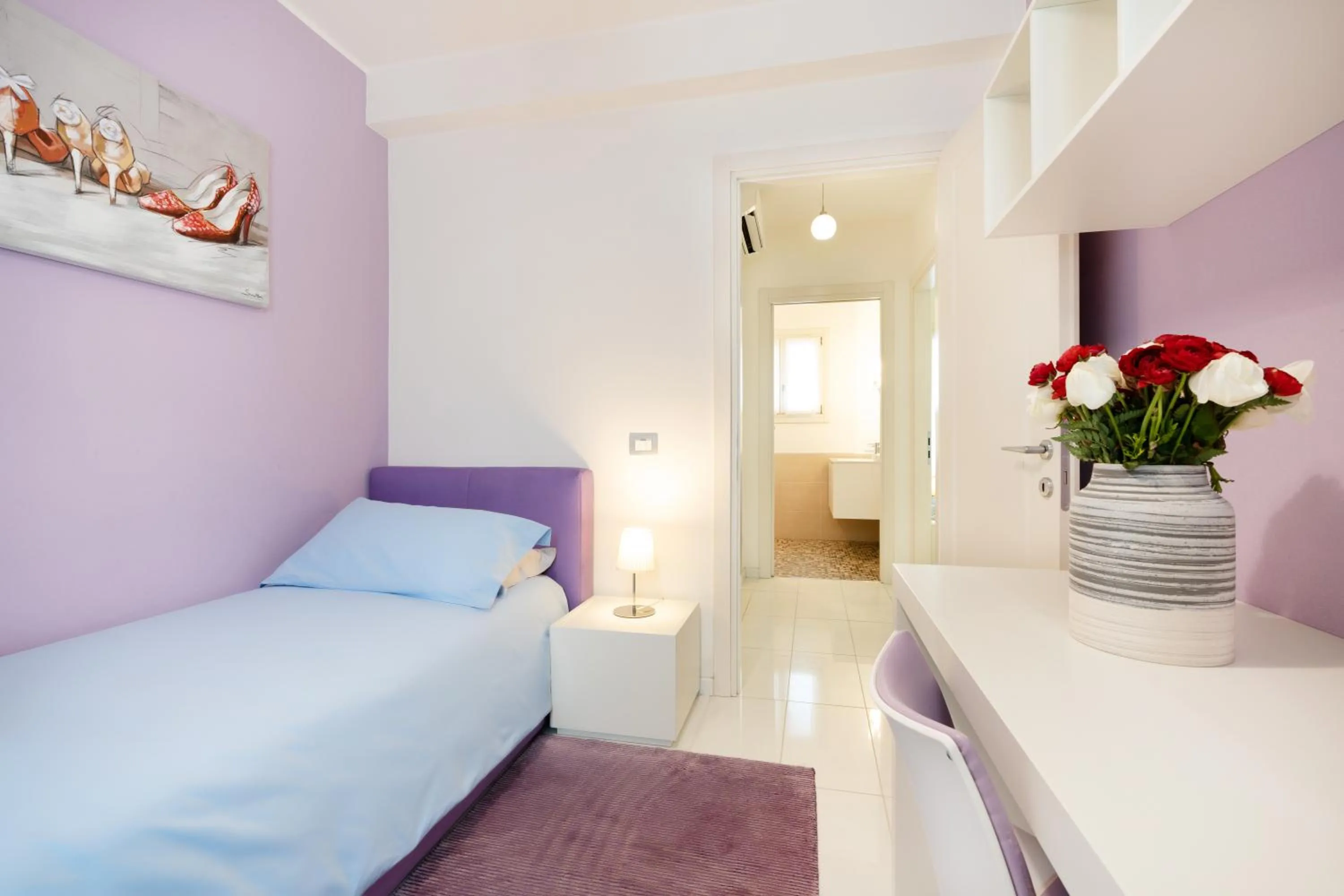 Bed in Ca' Degli Antichi Giardini Apartments