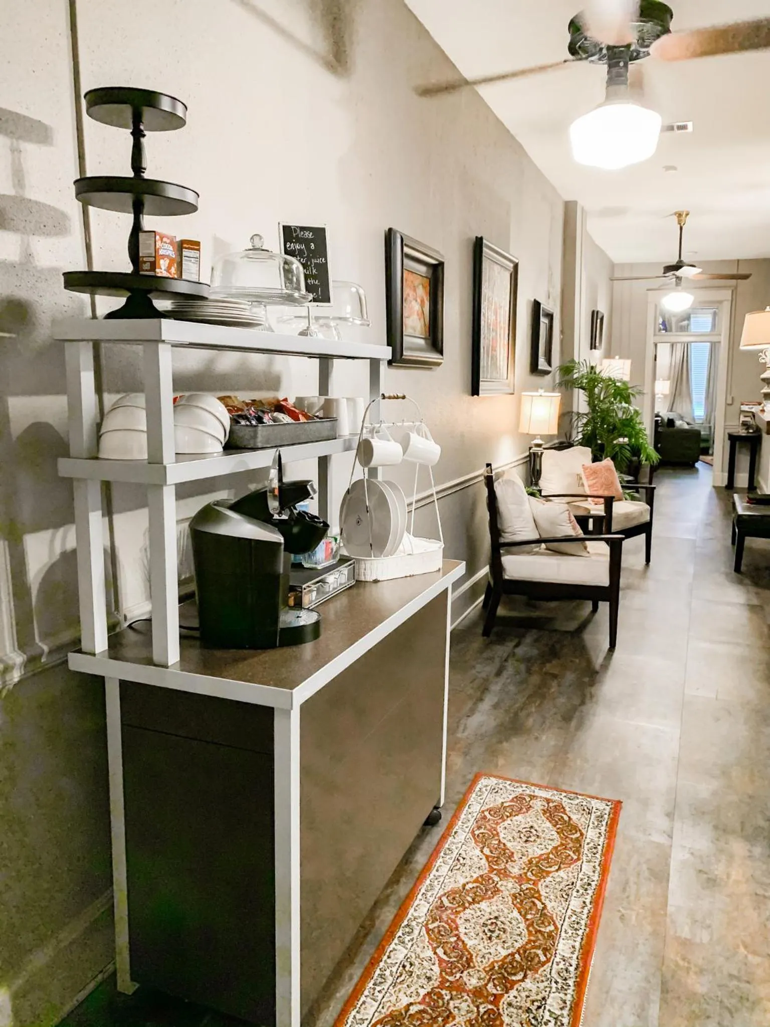 Breakfast in The Loft on the Square